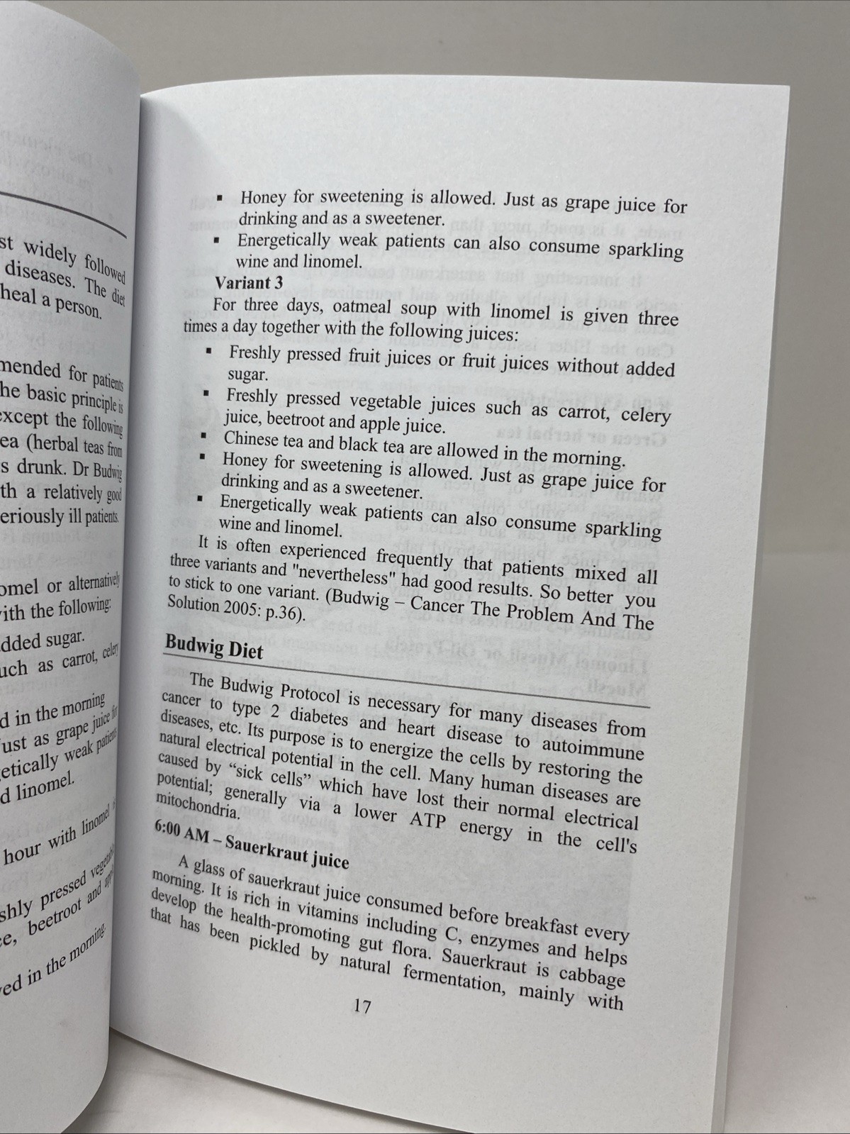 Budwig Protocol Dr. Om Verma Paperback