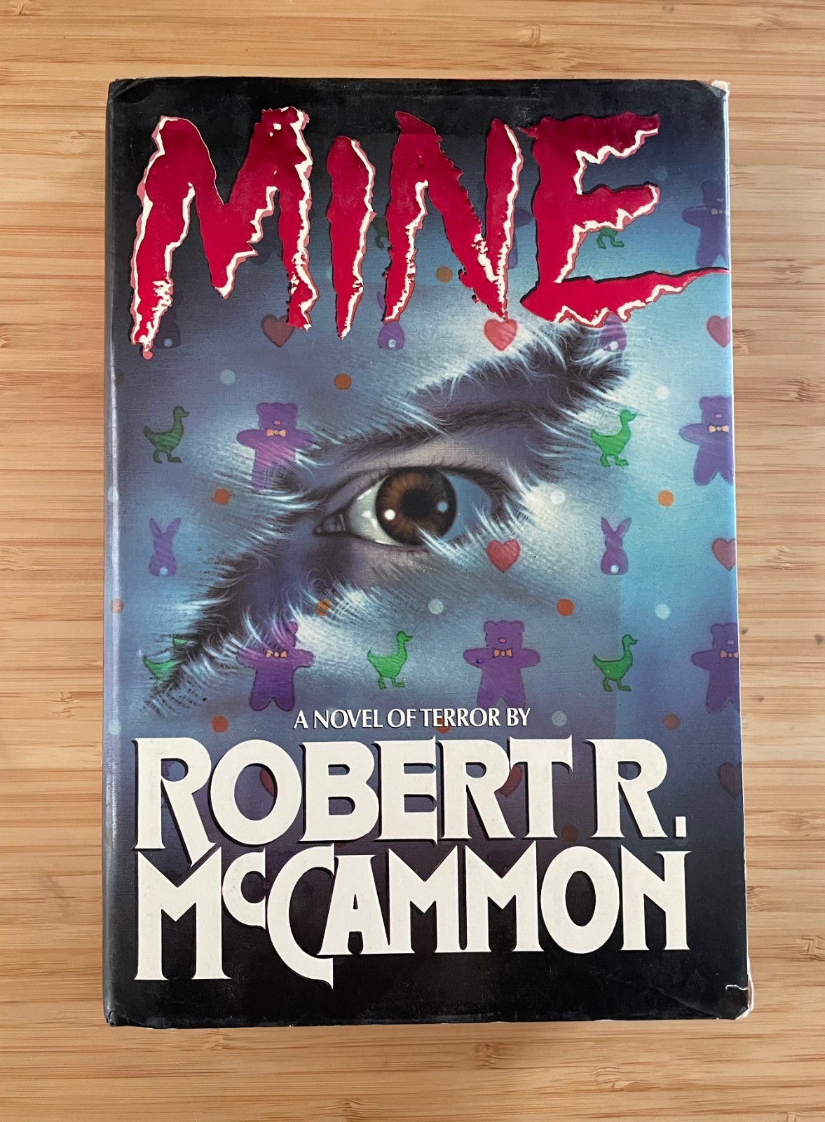 MINE by Robert R. McCammon, 1st Edition, 1st Printing, Vintage Horror Hardcover