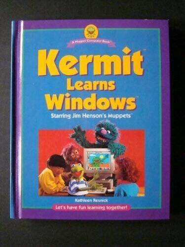 Kermit Learns Windows (A Muppet Computer Book) – Hardcover – GOOD