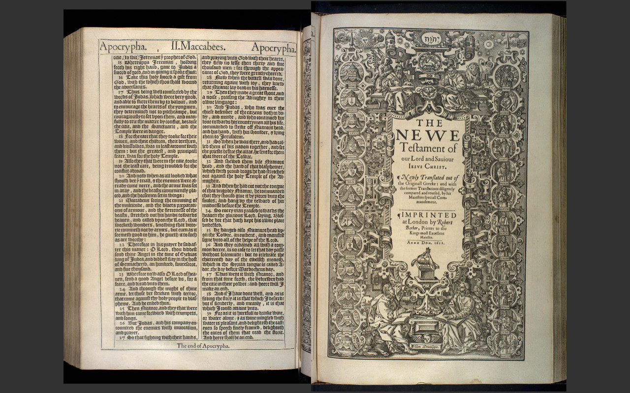 The Holy Bible King James Version KJV 1611 Edition – eBook on USB