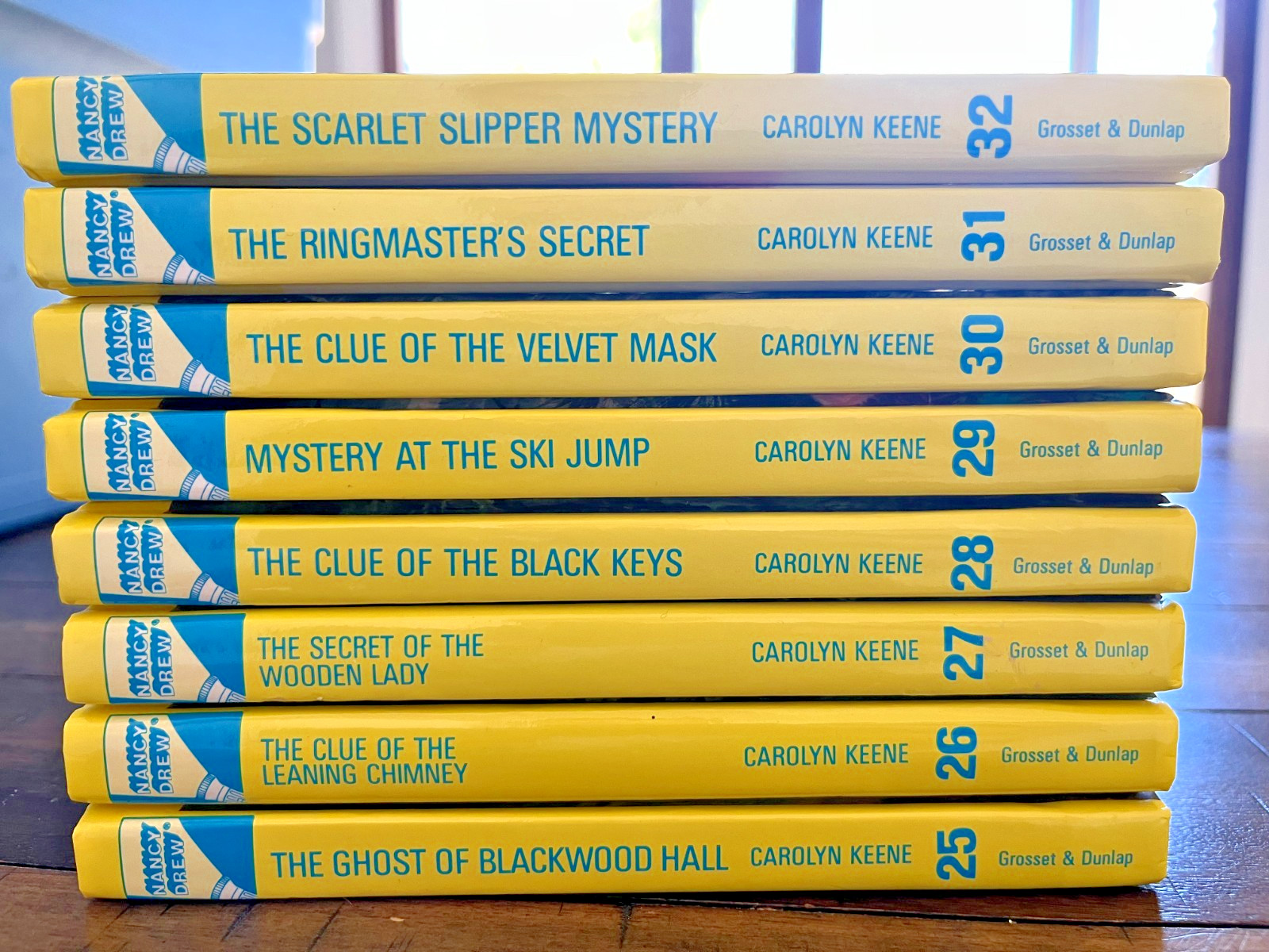 Complete Nancy Drew Flashlight Hard Cover Book Set 1-56