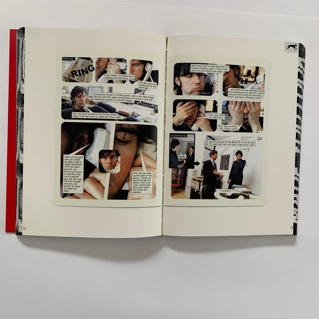 Sagmeister Graphic Design Book 172x242mm 2001 Hardcover 286 Pages