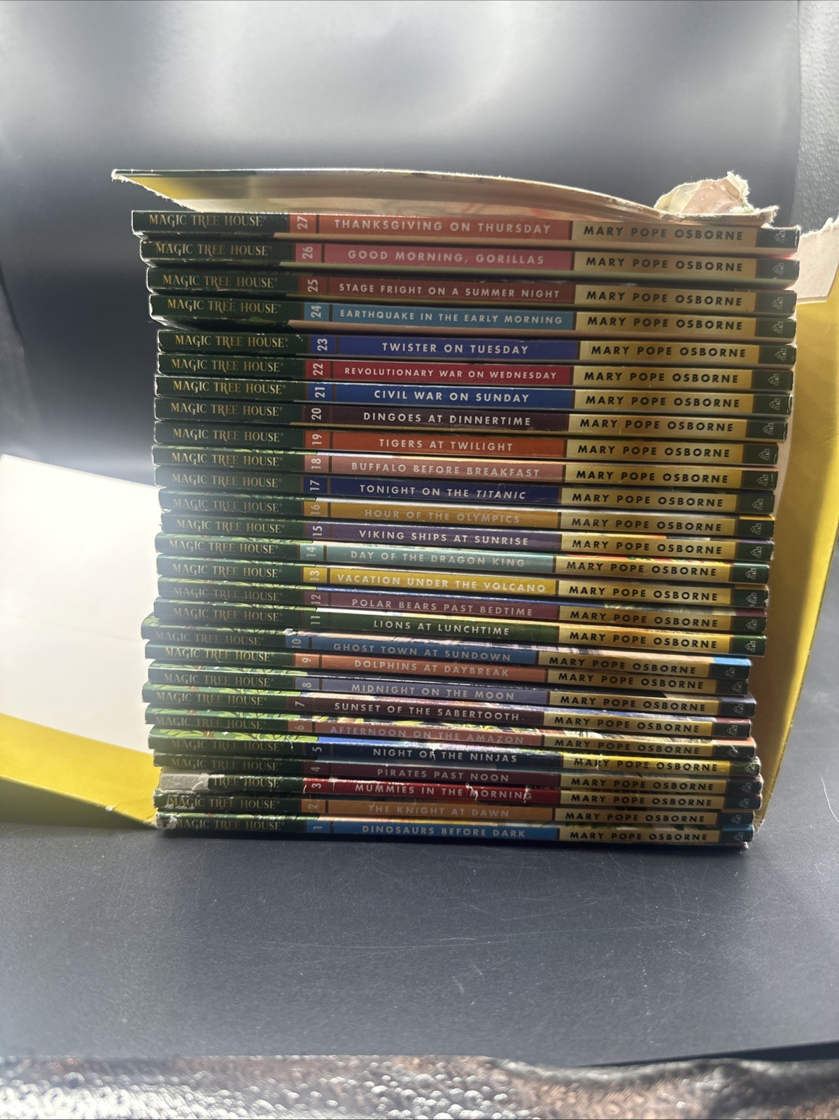 Magic Tree House 1–27 Box Set missing 28