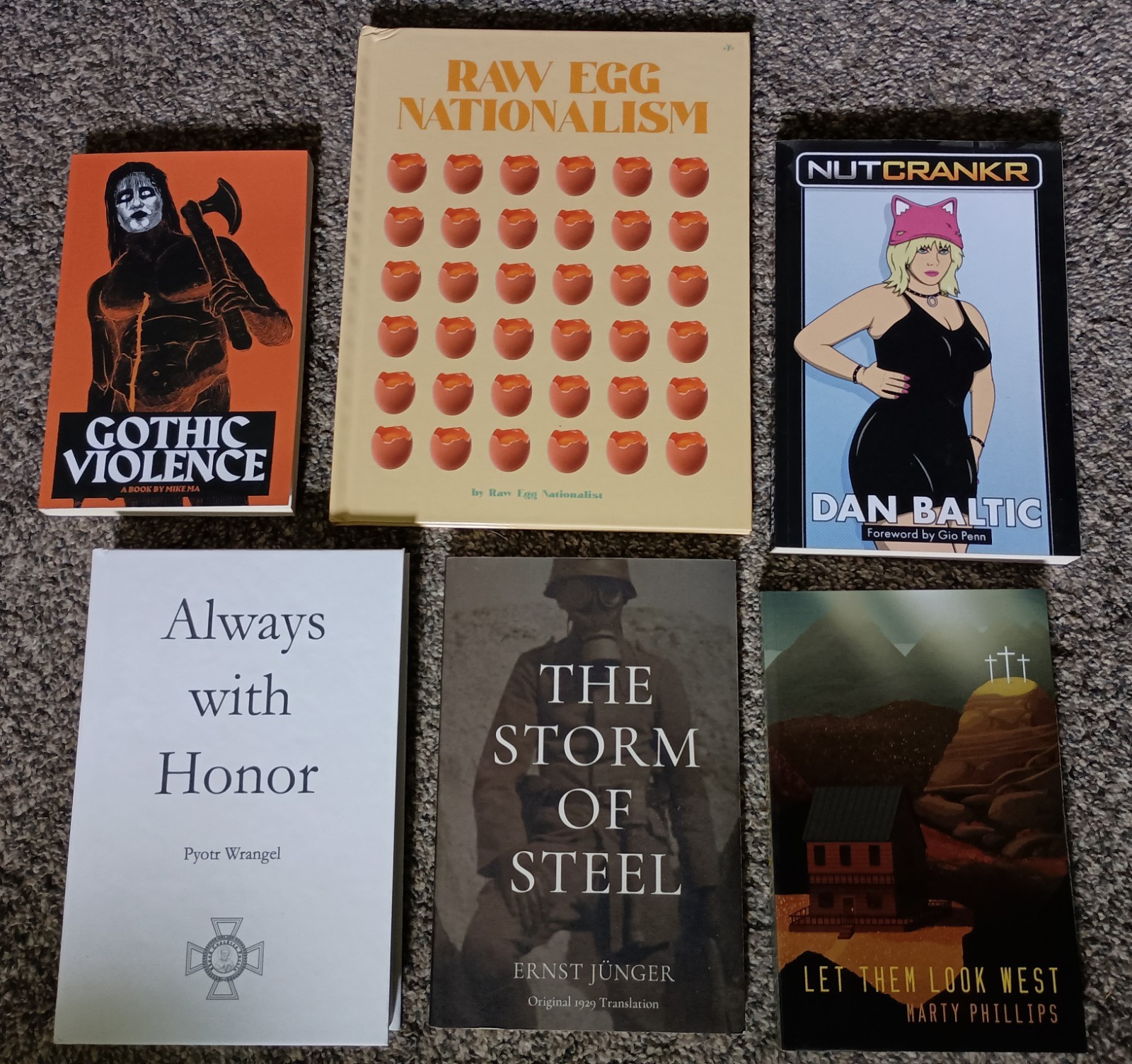 Twitter Book Lot: Mystery Grove, Antelope Hill, Junger, Mike Ma – 6 Books