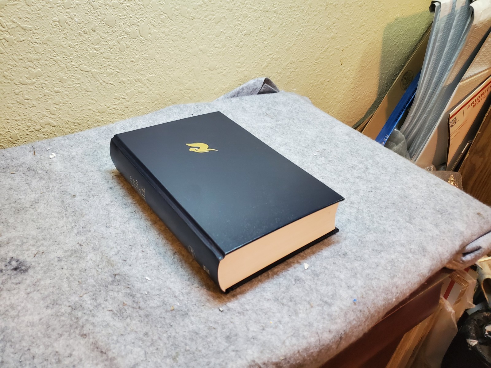 NKJV Spirit-Filled Life Bible Third Edition Hardcover, Navy blue 2013, Clean