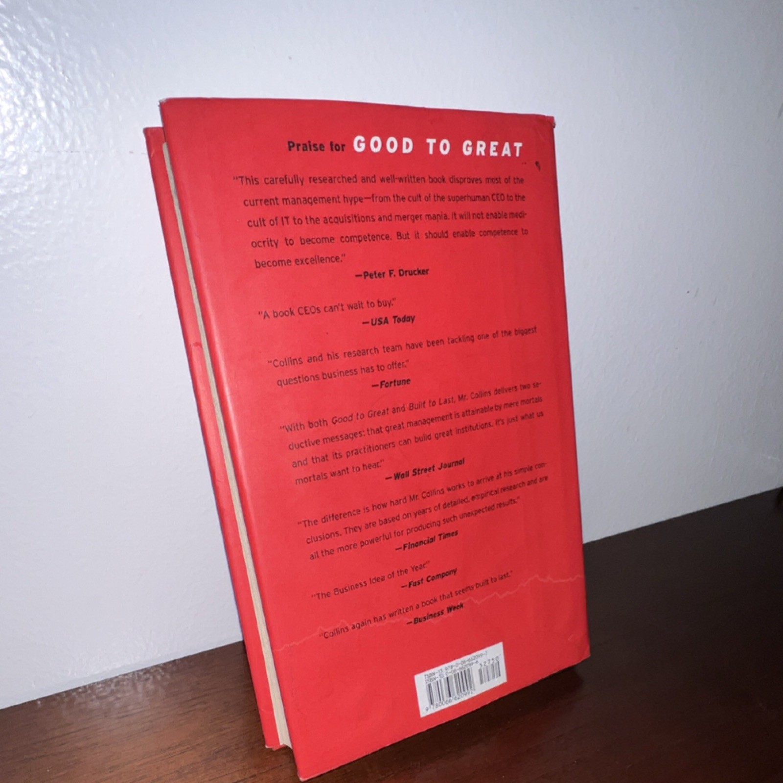 Jim Collins Good to Great Why Some Companies Make the Leap Hardcover 2001