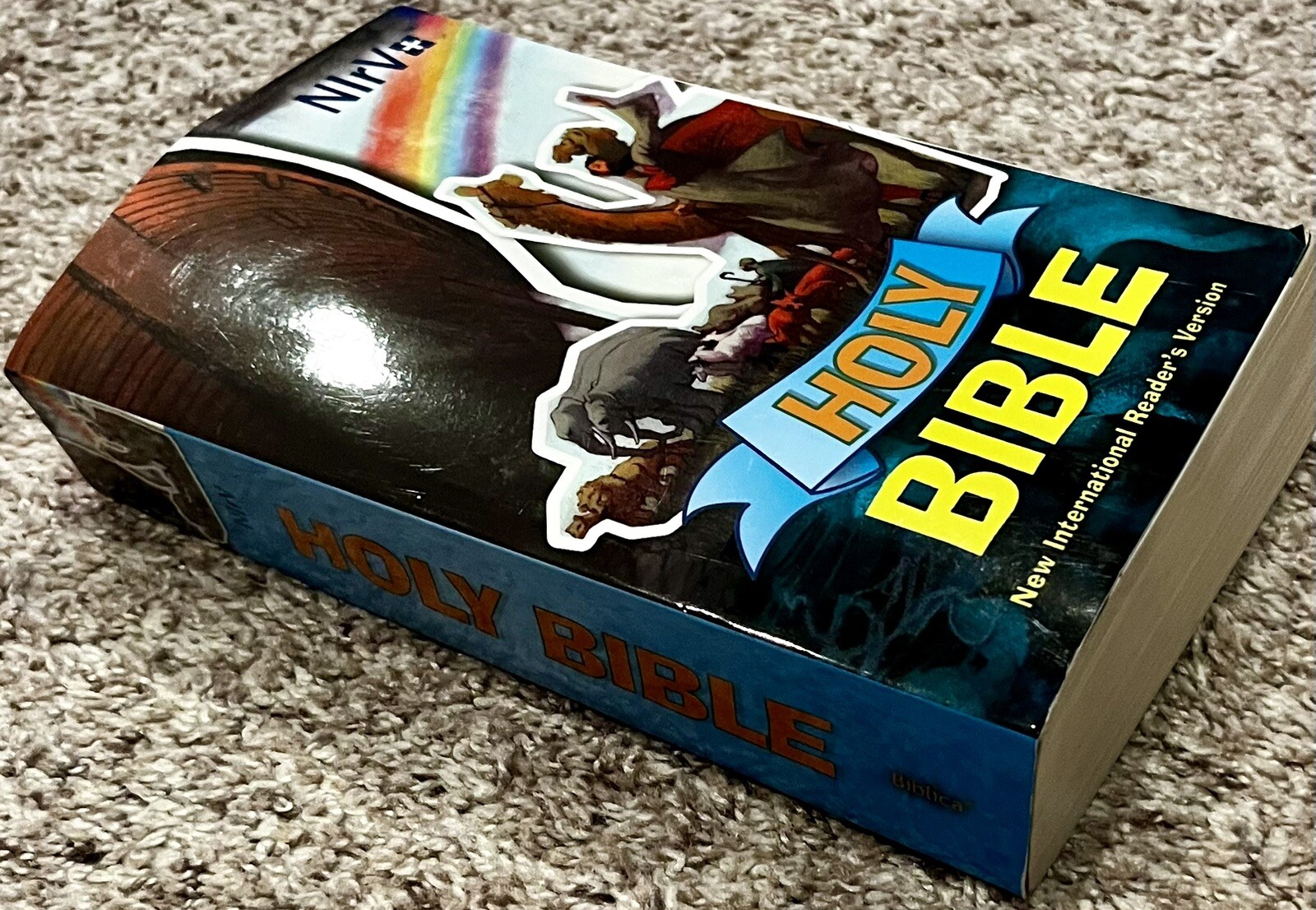 Like New Holy Bible New International Reader’s Version Illustrated Biblica NIRV