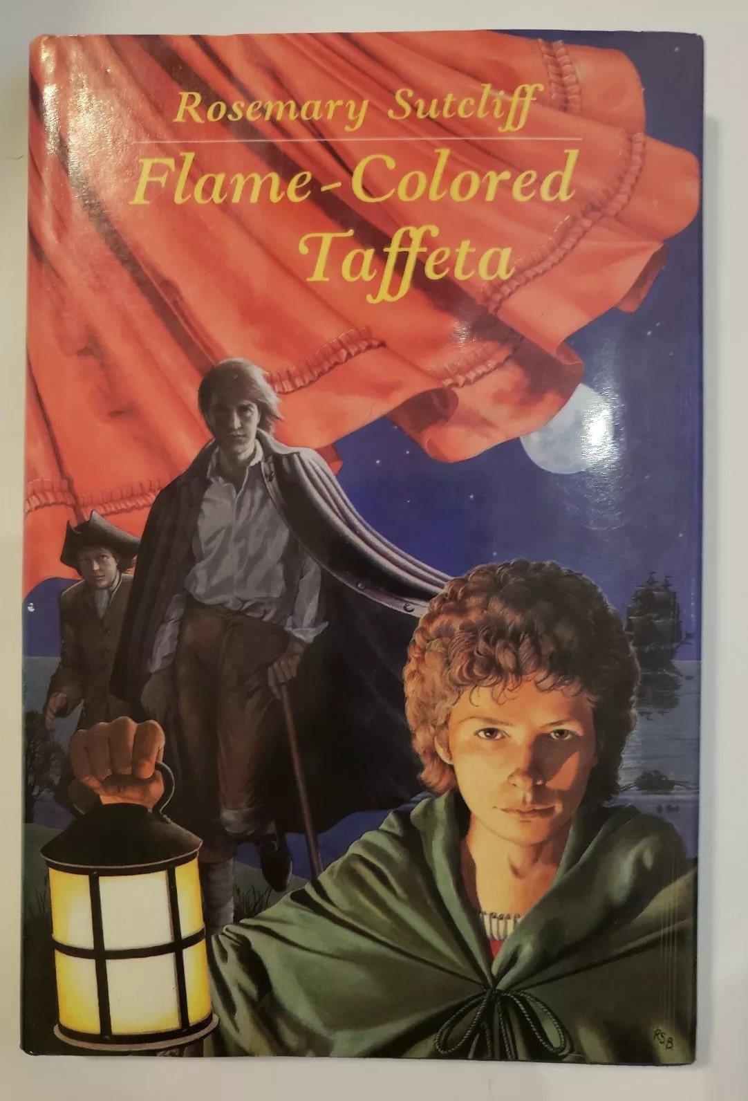 FLAME-COLORED TAFFETA: Rosemary Sutcliff / Farrar, Straus and Giroux -Hardcover