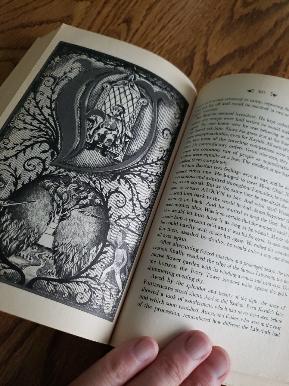 The Neverending Story – Michael Ende 1984 Illustrated Penguin Paperback Vtg VGC