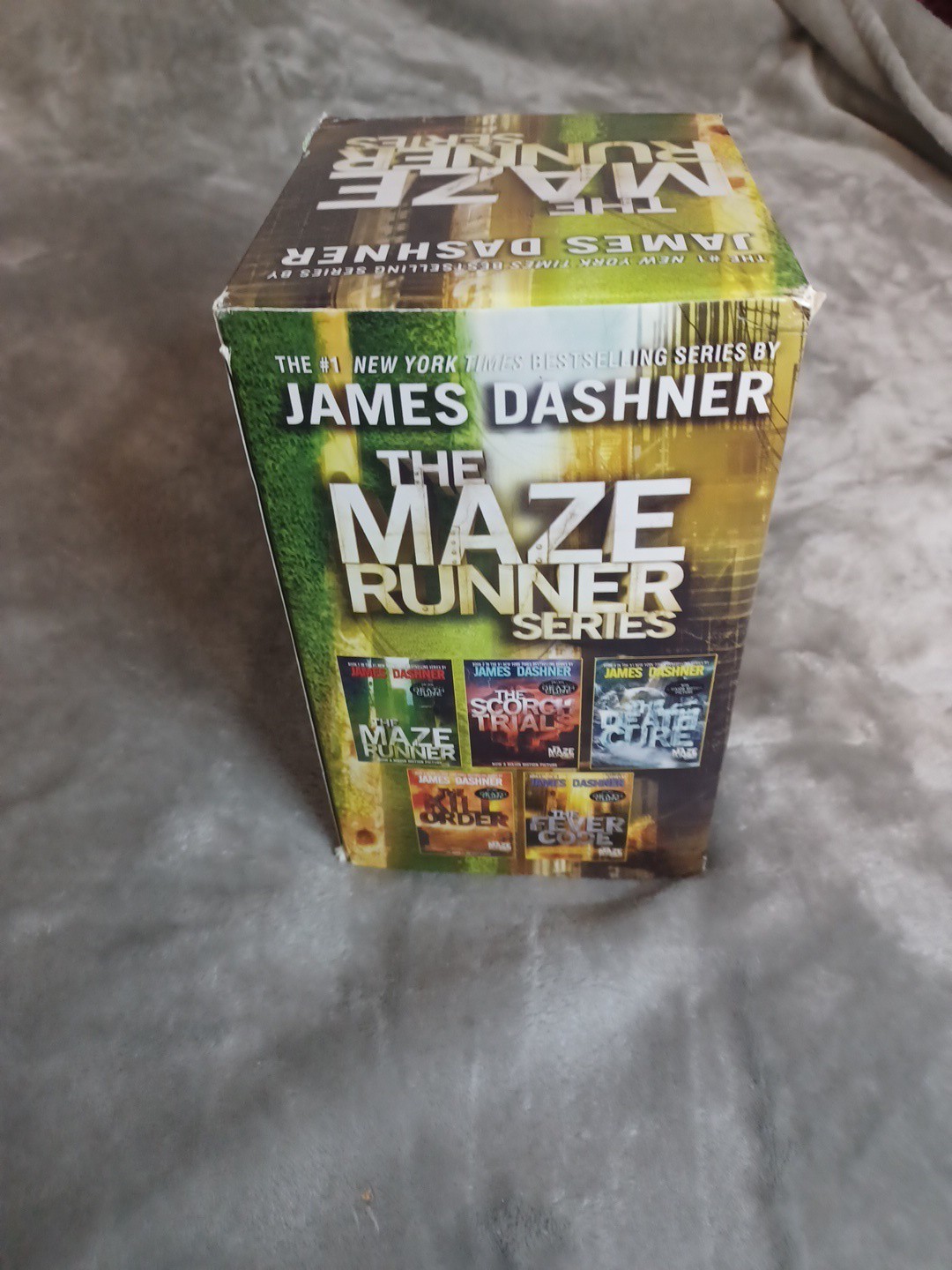 Maze Runner Series Complete Collection 5 Book Paperback Box Set by James Dashner