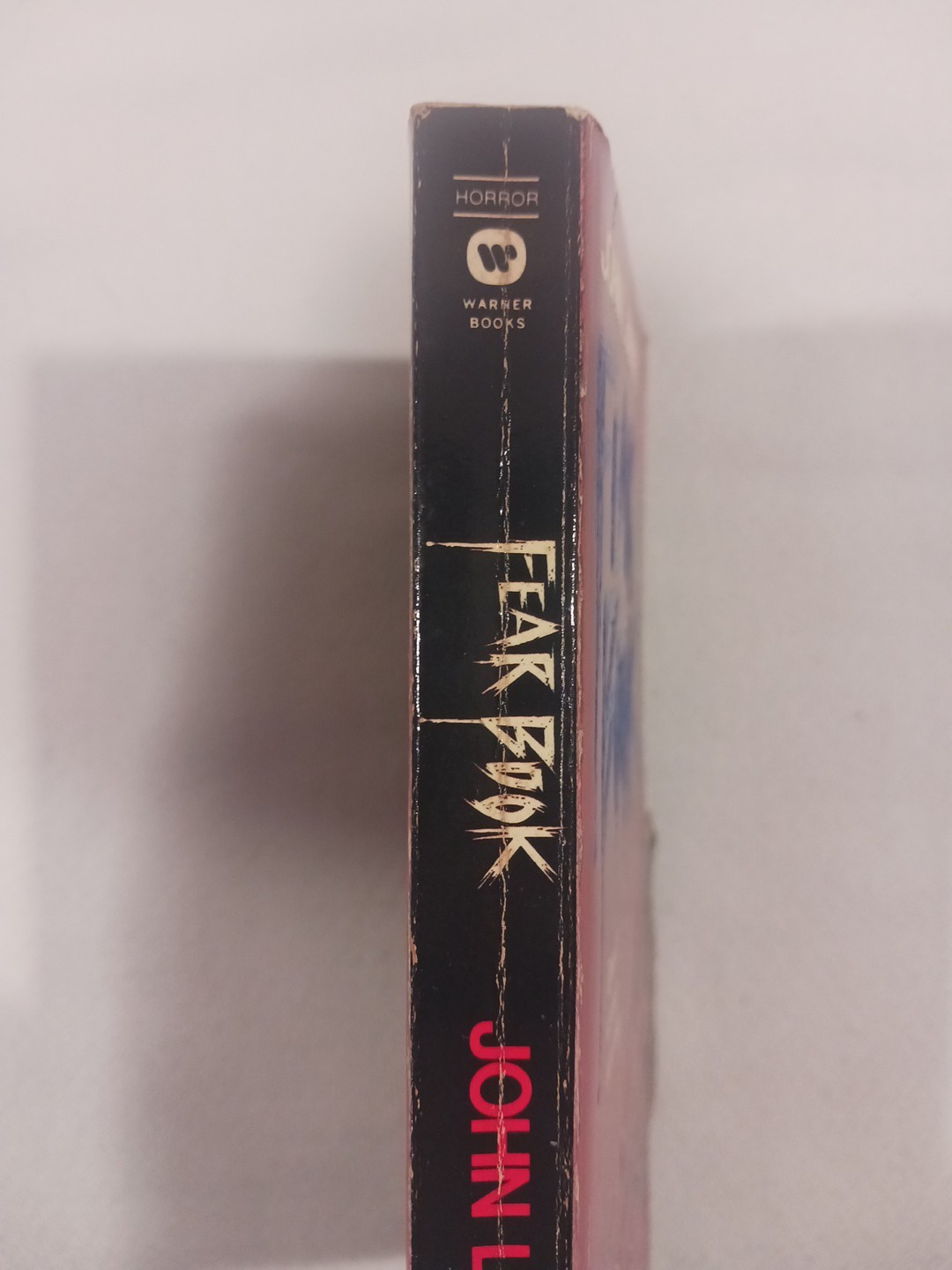 Fear Book John L Byrne 1988 Paperback First Edition 1st Printing Vintage Horror