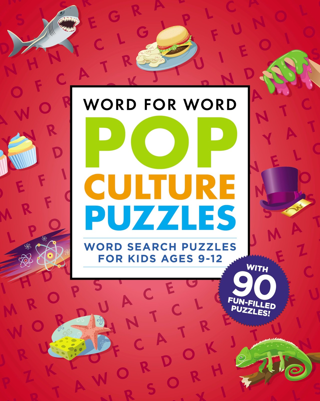 Word for Word: Pop Culture Puzzles: Word Search Book for Kids ages 9-12 (Wor…