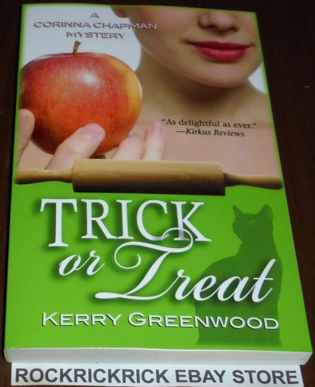 TRICK OR TREAT BOOK BY KERRY GREENWOOD 2012 14CM X 22CM