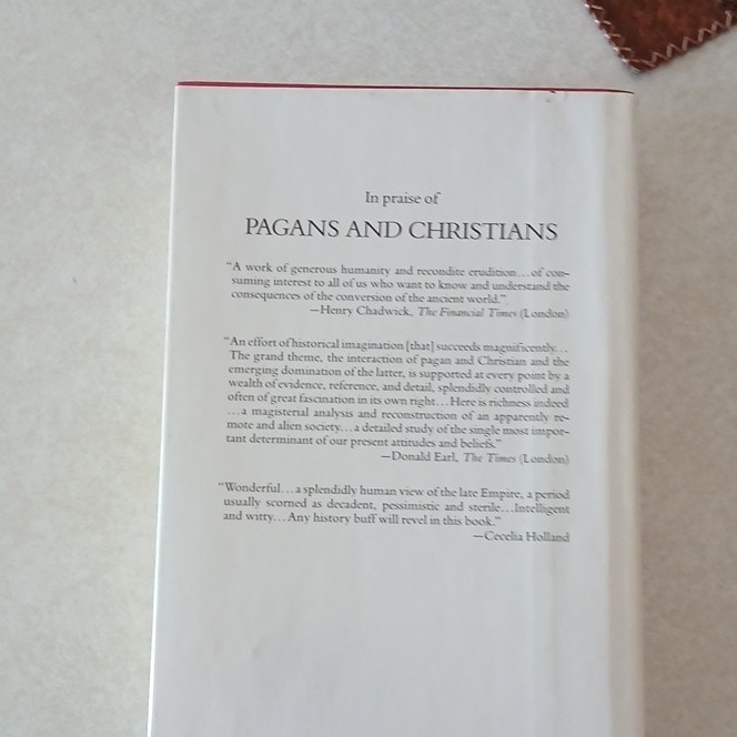 Alfred A. Knopf Pagans and Christians Hardcover Robin Lane Fox Ancient Rome