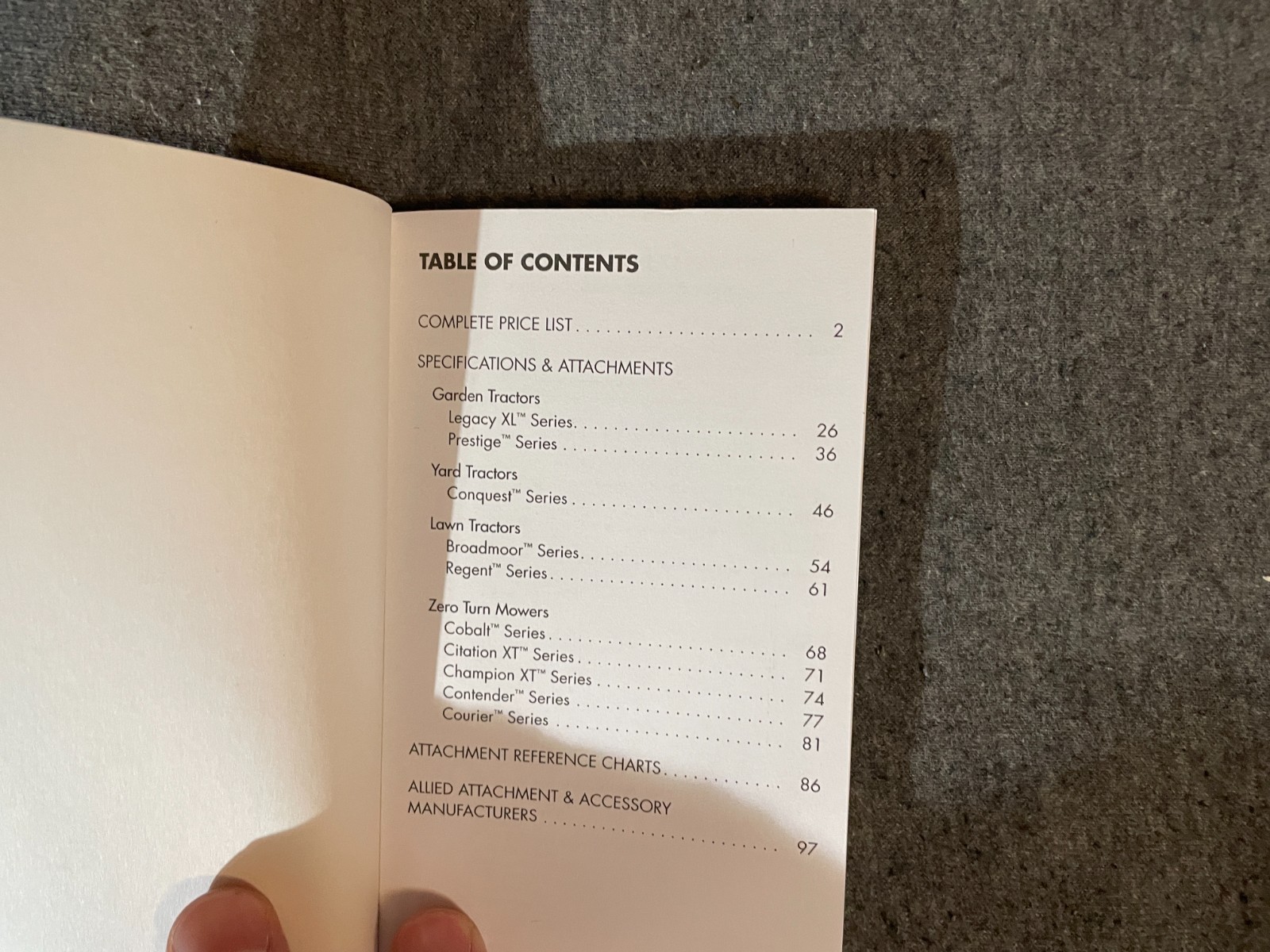 2017 Simplicity Product Guide Plows Mowers Attachments 105 Pages