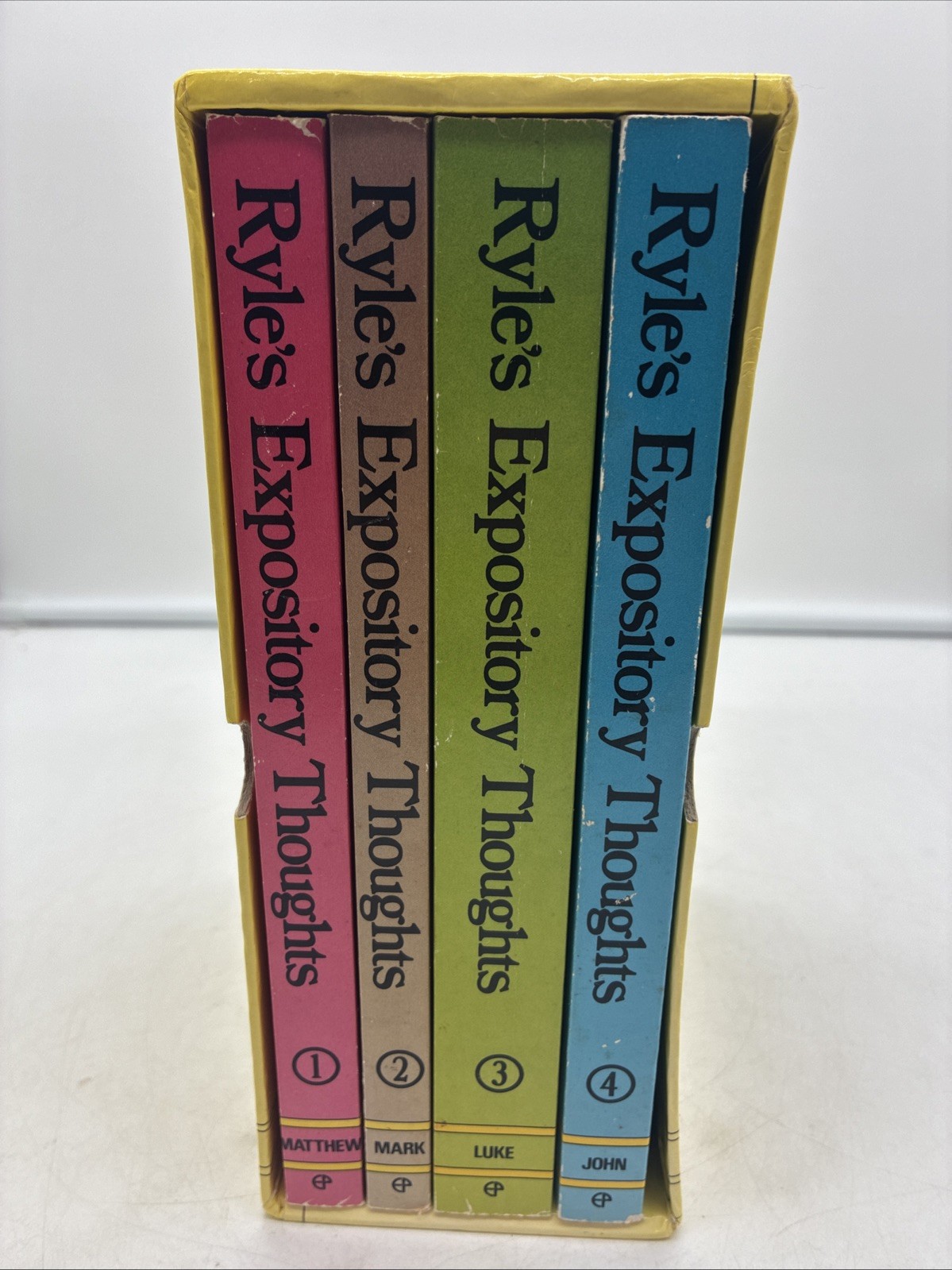 Expository Thoughts on the Gospels Four Volume Set J. C. Ryle Paperback 1985 Exc