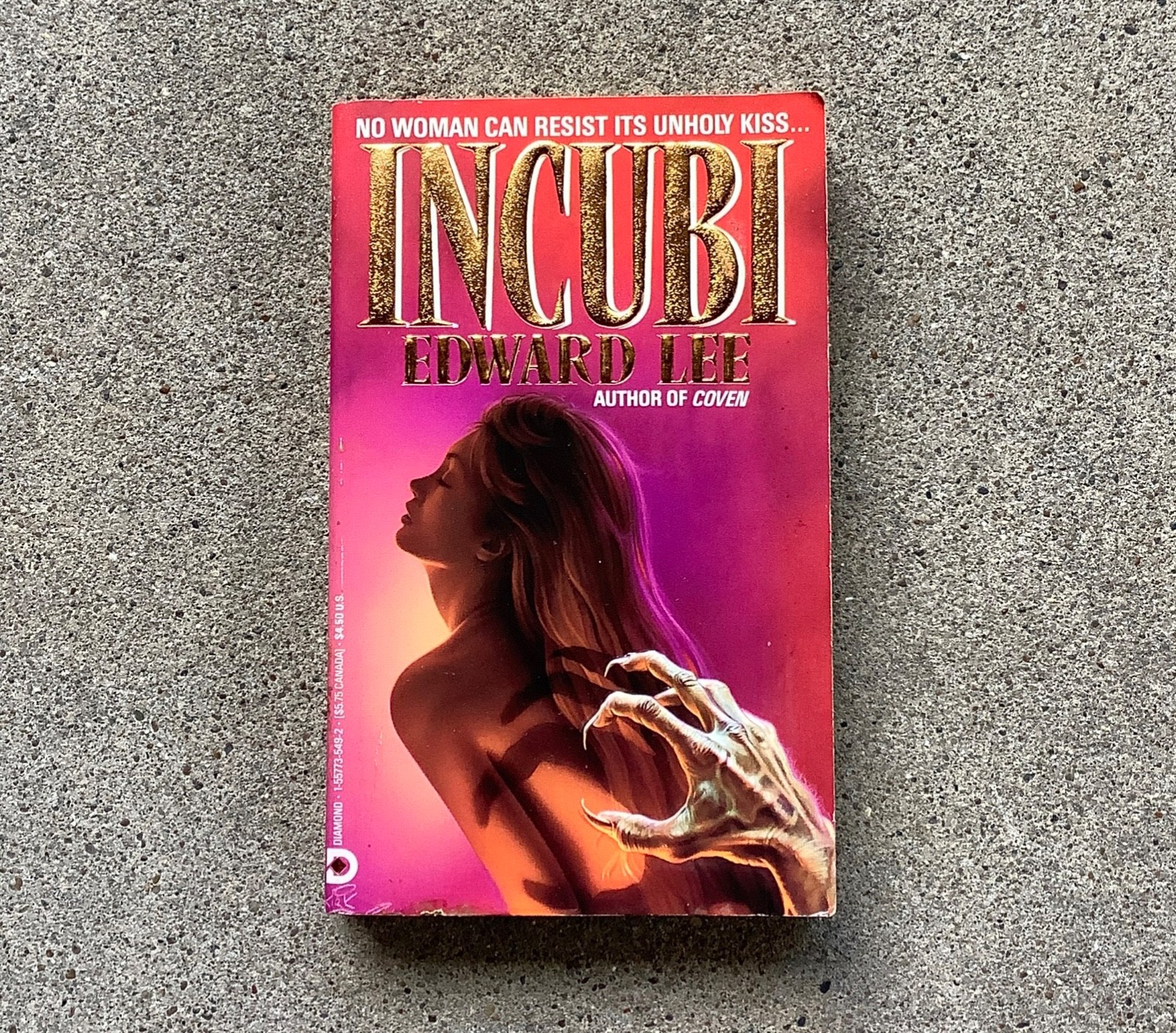 Incubi By Edward Lee Horror PB 1991 Diamond First Edition Paperbacks From Hell