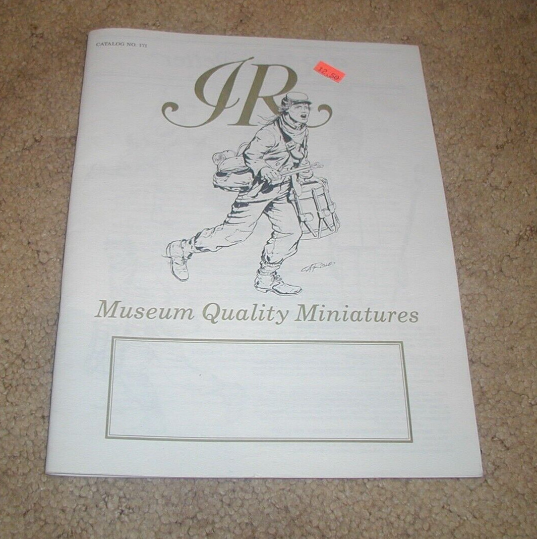 1991 I/R Imer Risley Miniature Catalog 58 Pages # 171 Model Soldiers