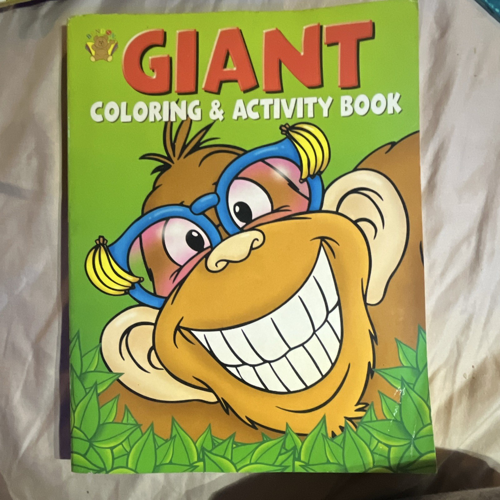 Vintage Bendon Giant Coloring & Activity Book Paperback 2004 Ages 4-8
