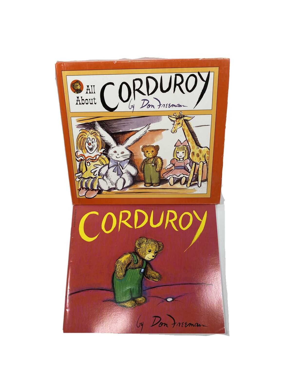 Corduroy Books – All about Corduroy & Corduroy By: Don Freeman Set Of 2