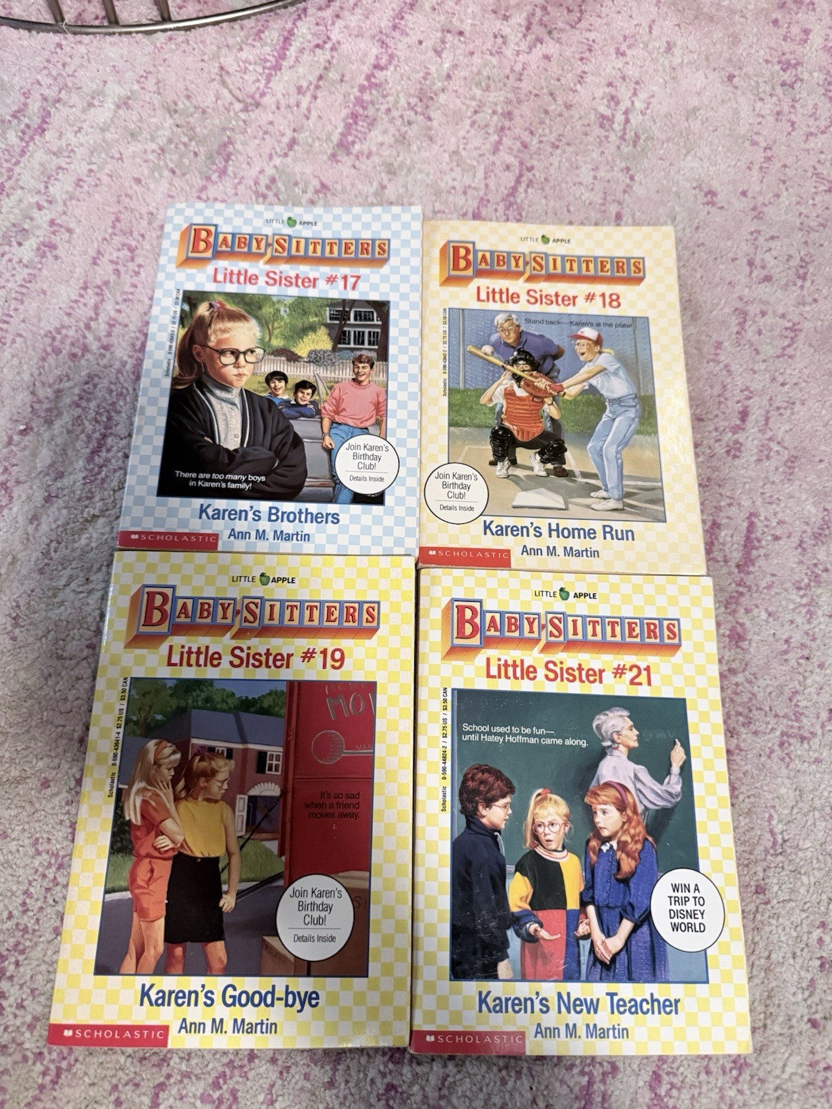 Lot of 29 Babysitters Little Sister Books, Little Apple Scholastic – No Repeats