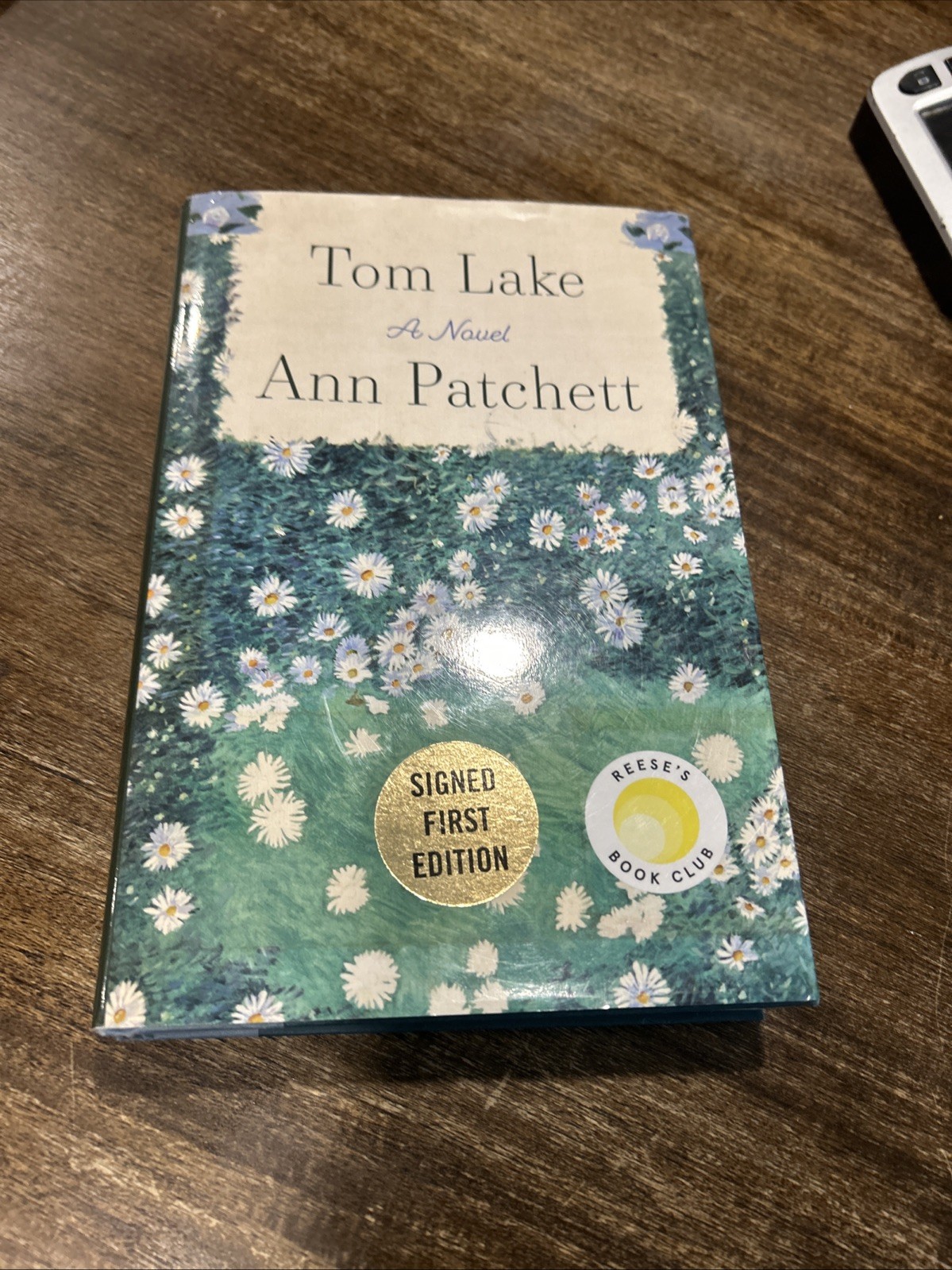 SIGNED – TOM LAKE : A Novel by Ann Patchett (2023, Hardcover) First/1st HCDJ GC