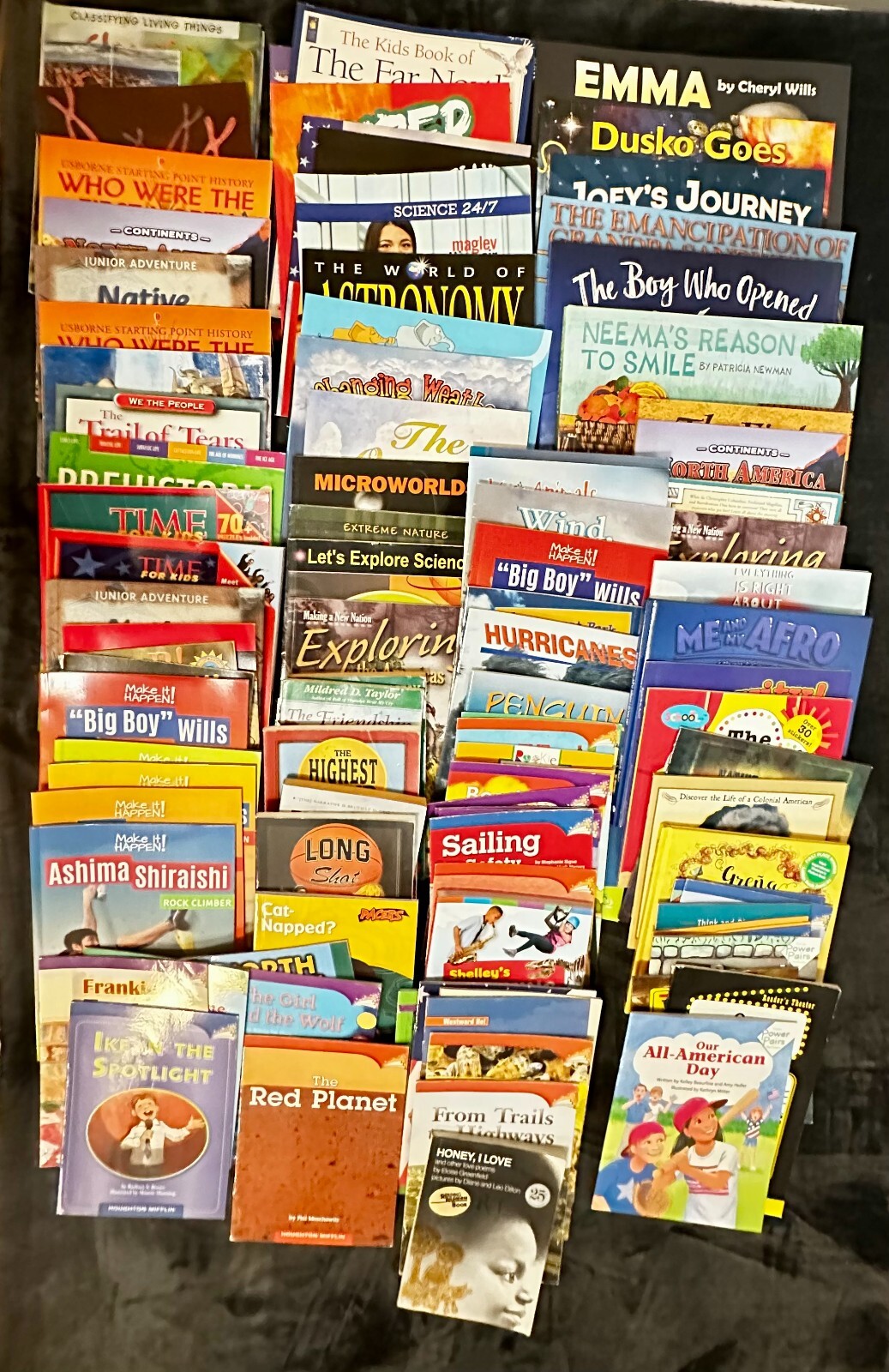 Lot of 94 Children Fiction PICTURE KIDS BOOKS RANDOM MIX PB/HC