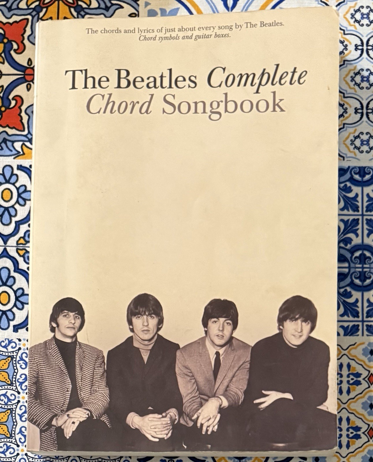 The Beatles Complete Chord Songbook John Lennon Paul McCartney Music Book