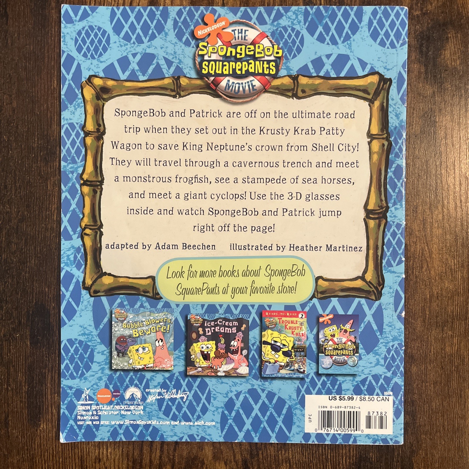 Road Trip (Spongebob Squarepants) – Paperback, by Beechen Adam
