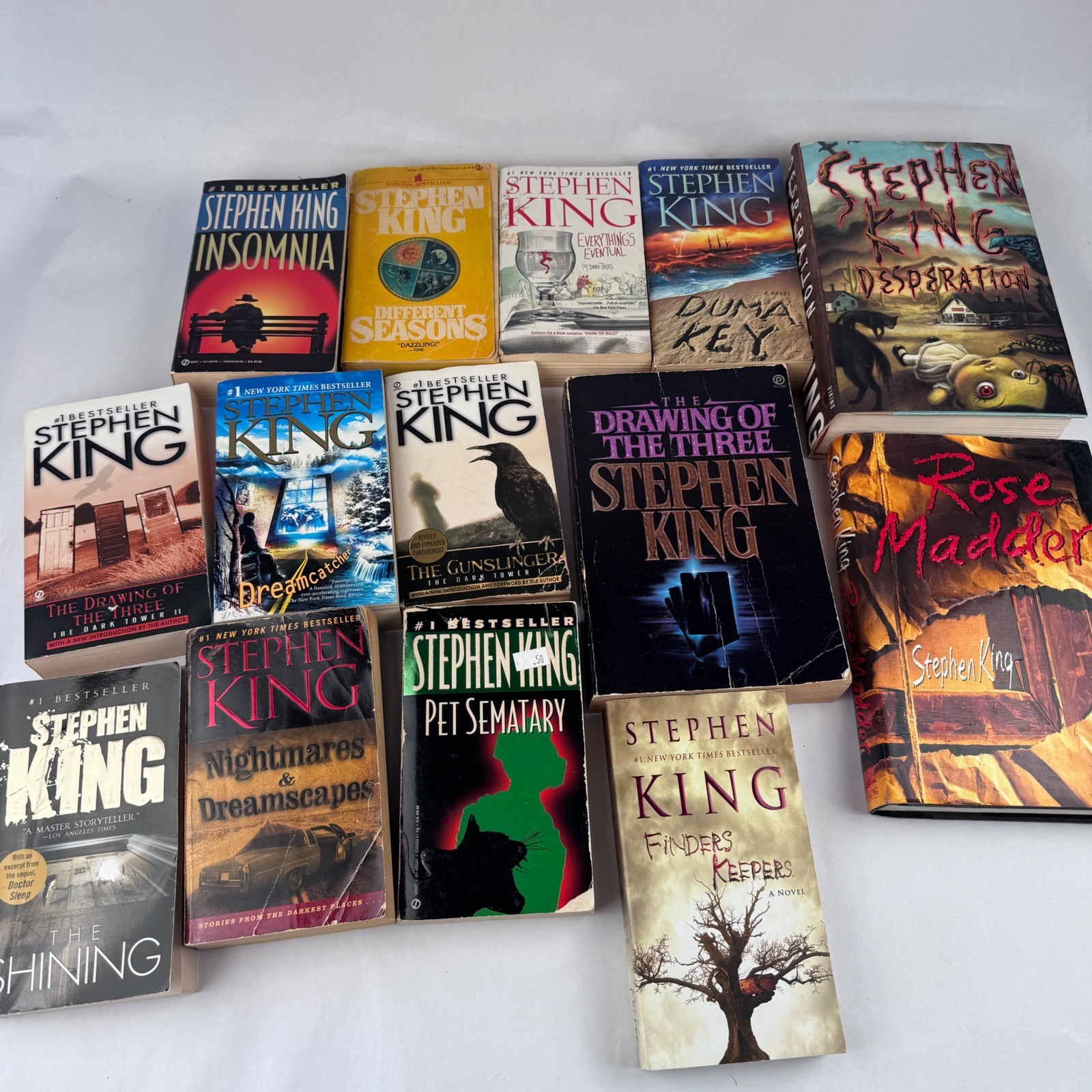 Stephen King Lot of 14 Various Titles HB PB Books Different Seasons The Shining