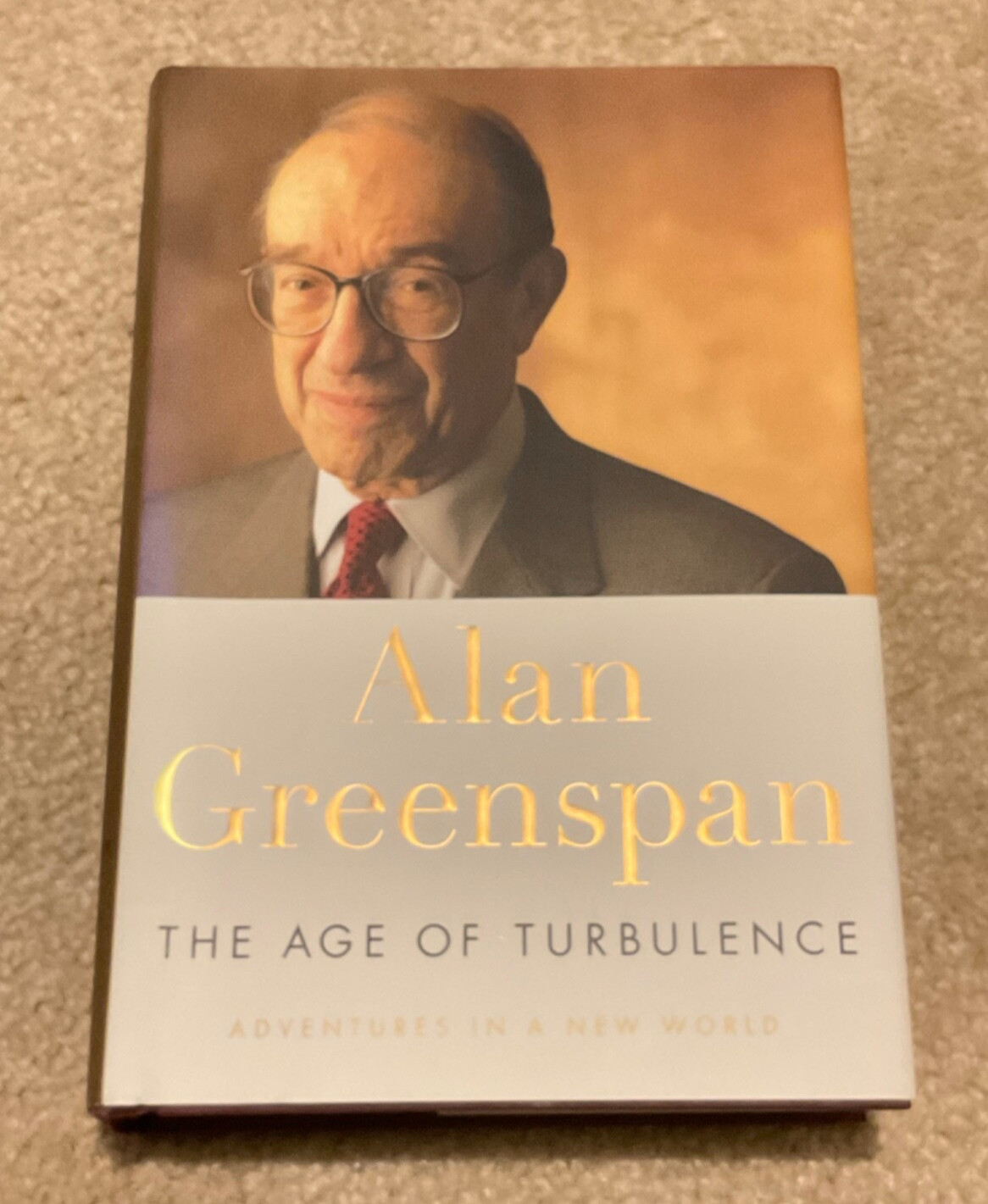 *Signed* The Age of Turbulence by Former Fed Chair Alan Greenspan Hardcover