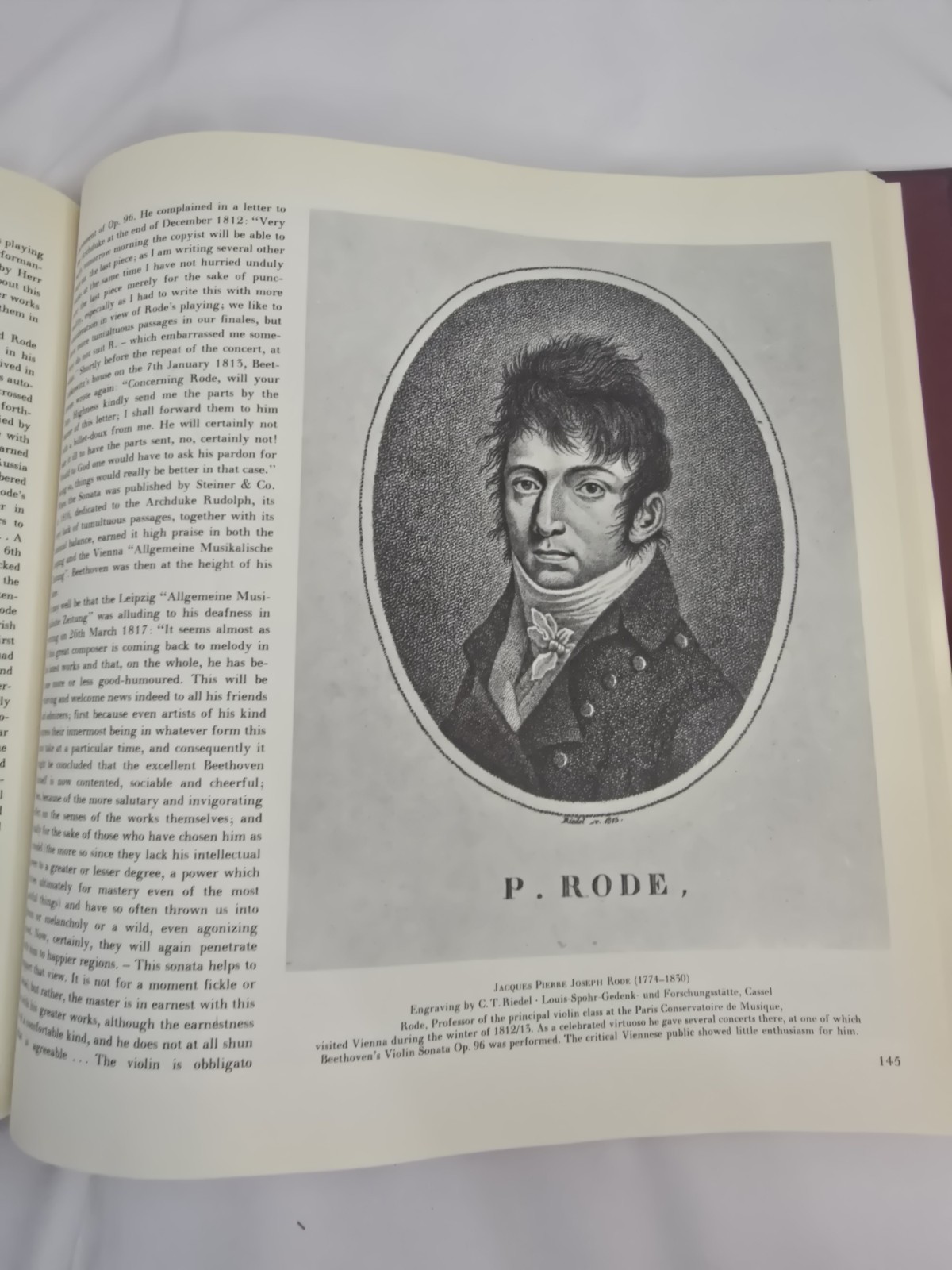 Ludwig Van Beethoven Bicentennial Edition Book Hardcover Illustrated And Vinyl