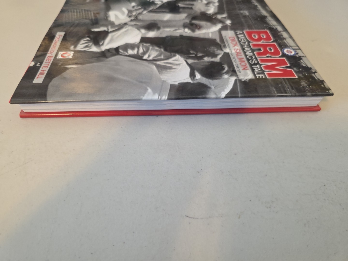 BRM : A Mechanic’s Tale, Hardback by Salmon, Dick; Carter, Anthony -Like New-