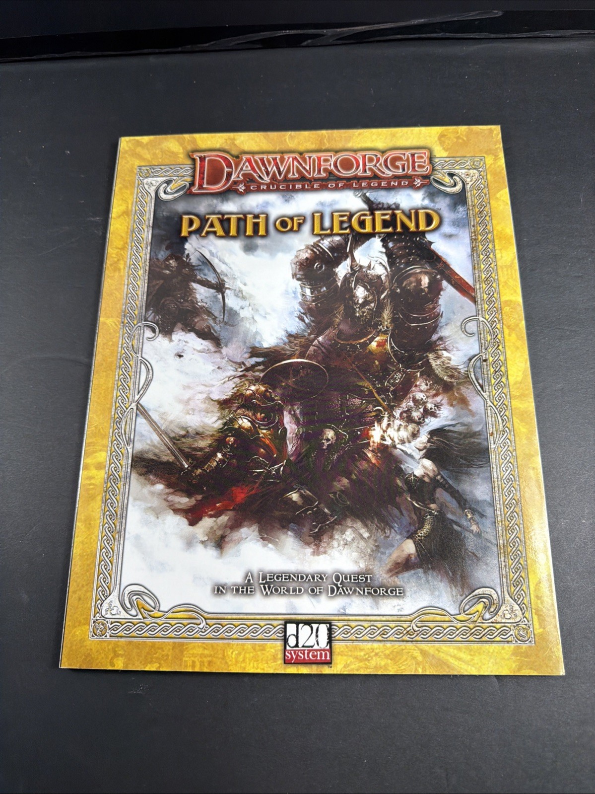 d20 Role Playing Game Dawnforge : Path of Legend by Mark Chance (2004, Game)