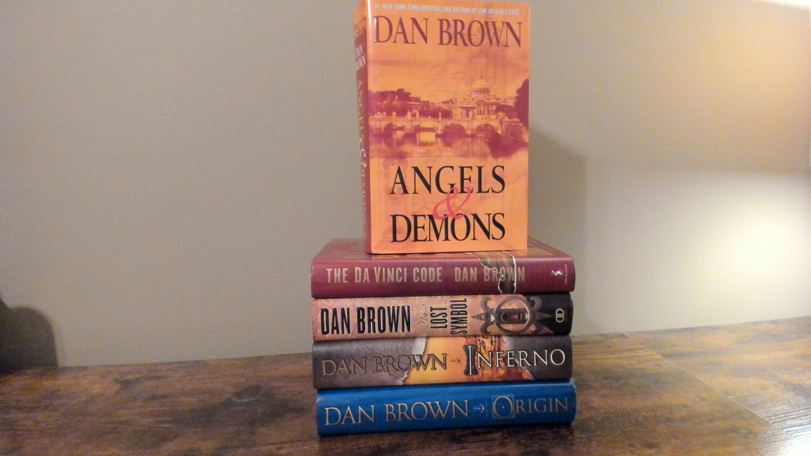 Dan Brown ROBERT LANGDON Complete Series Lot of 5 HCDJ Books – FAST SHIP