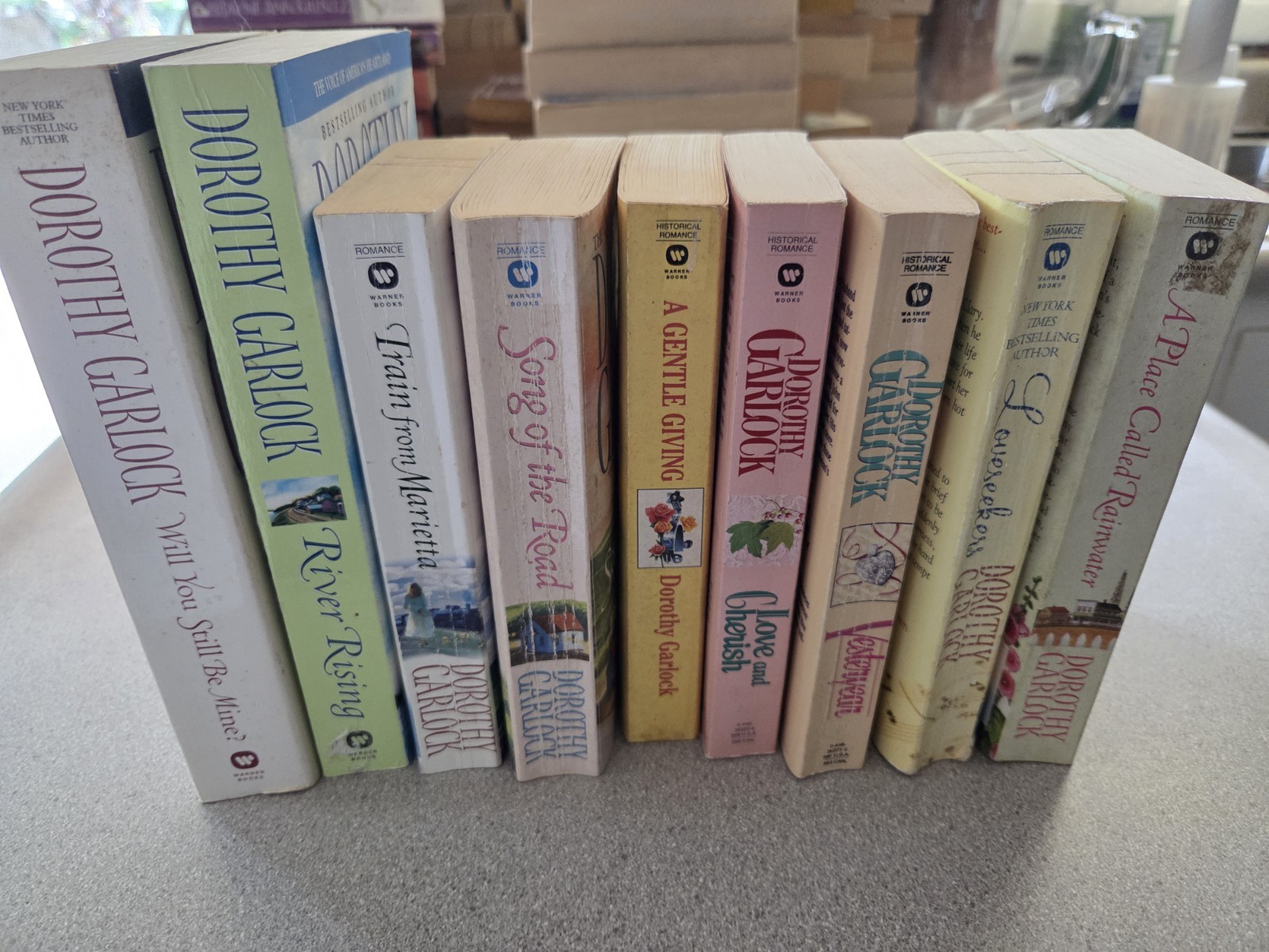 Dorothy Garlock Lot Of 9 Books- 2 Are 2-in-1 =11 Stories Paperback Romance