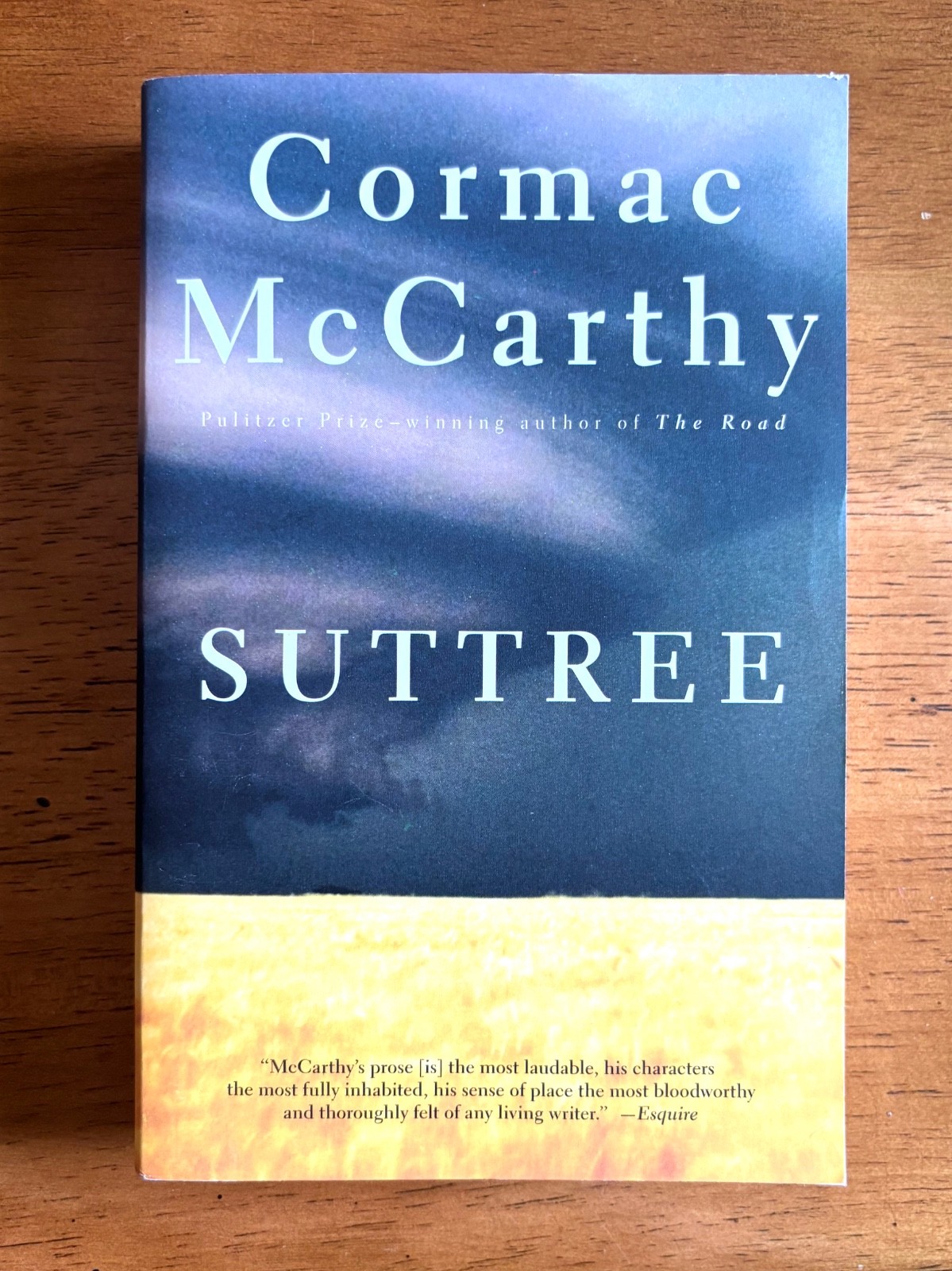 SUTTREE by Cormac McCarthy – First Vintage PB Edition May 1992