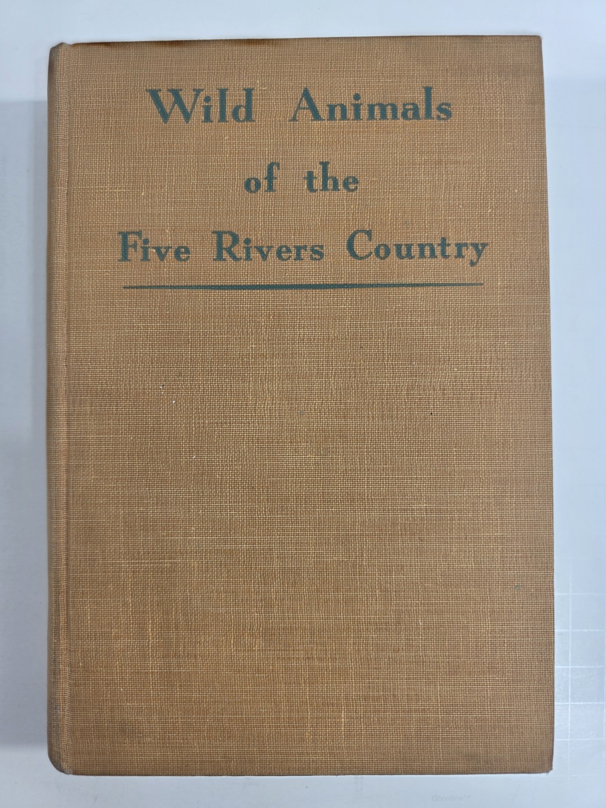 Wild Animals of the Five Rivers Country George Franklin 1947 Mary Ogden Abbott