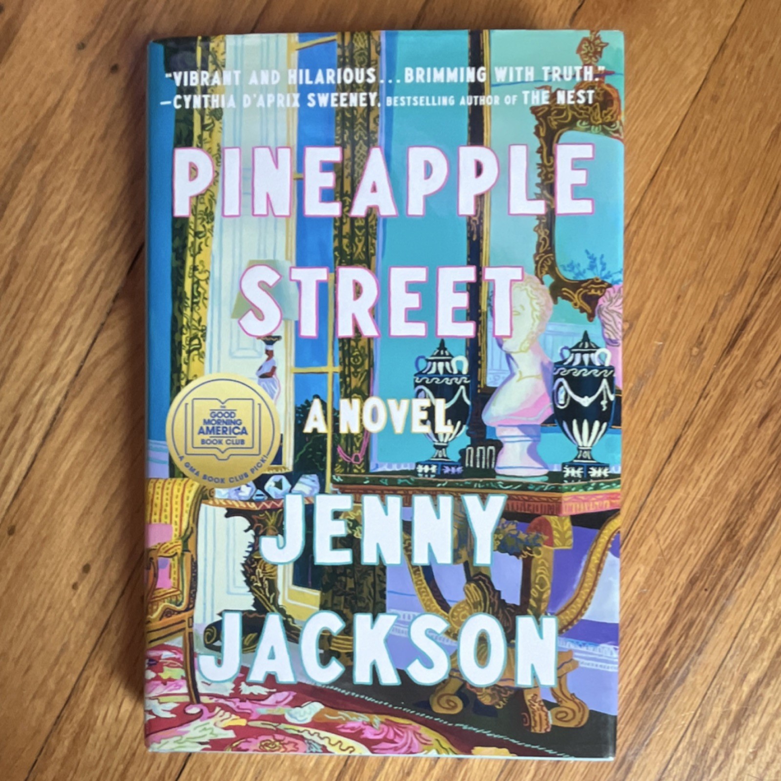 Pineapple Street by Jenny Jackson Hardcover Fiction Novel with Dust Jacket