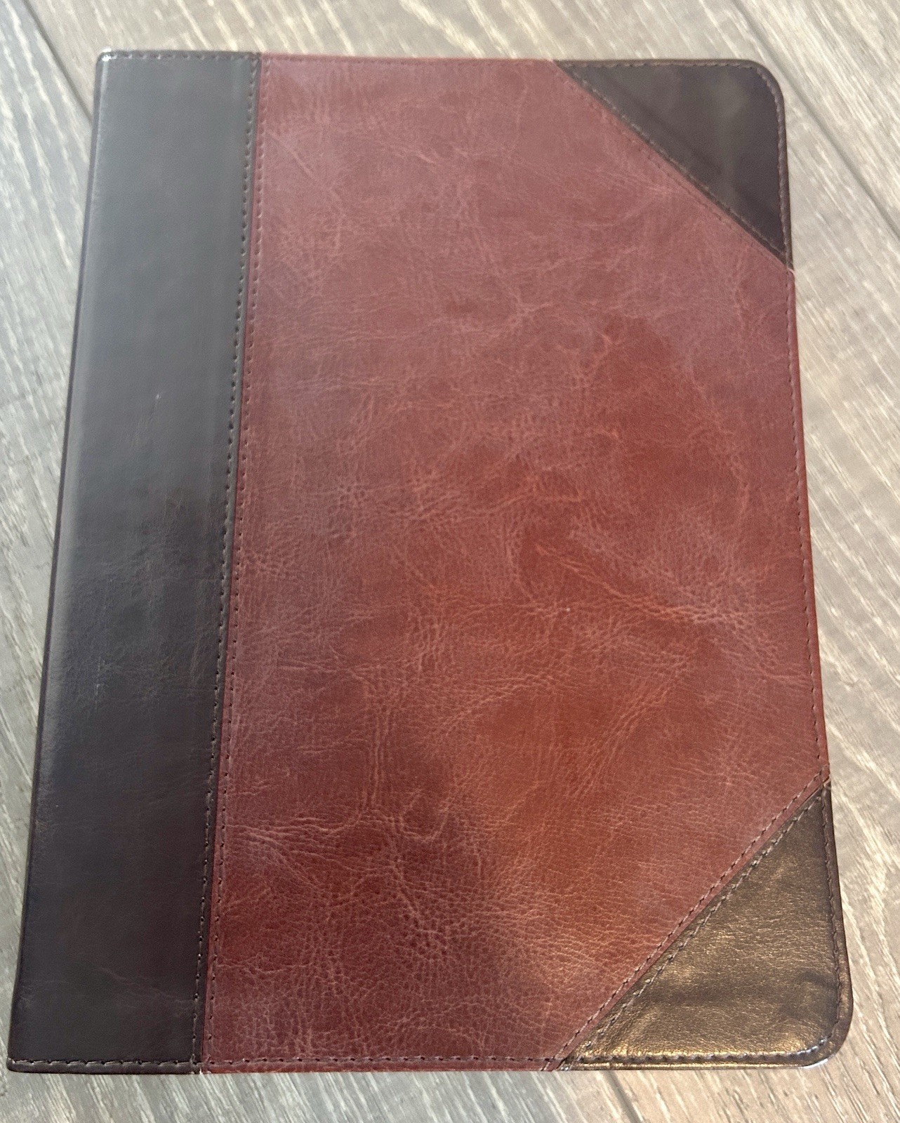 ESV Journaling New Testament : Trutone, Brown/Cordovan, Portfolio