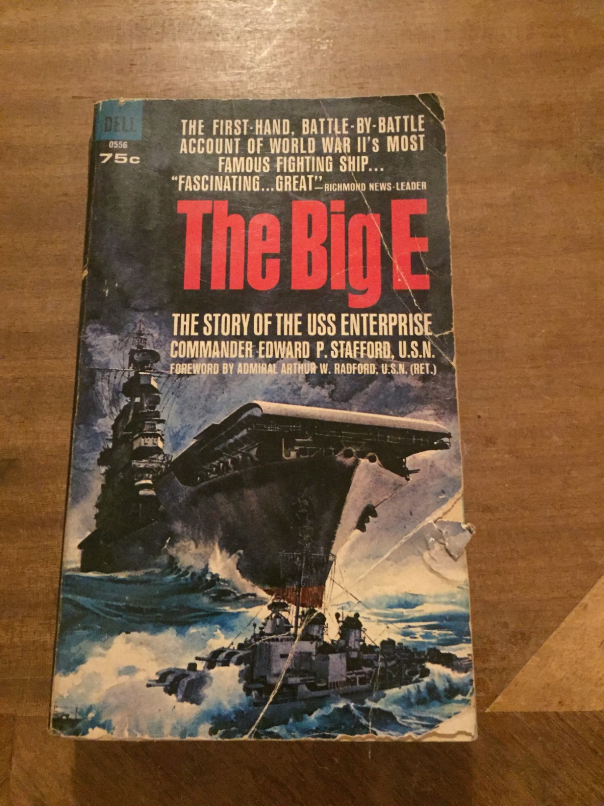 The Big E Paperback Edward P. Stafford 1964 Dell
