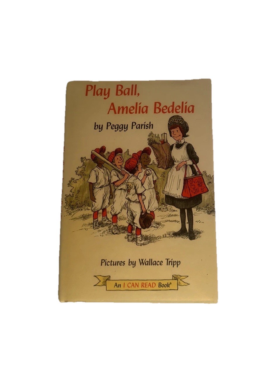 Rare SIGNED – Peggy Parish PLAY BALL, AMELIA BEDELIA First edition Wallace Tripp