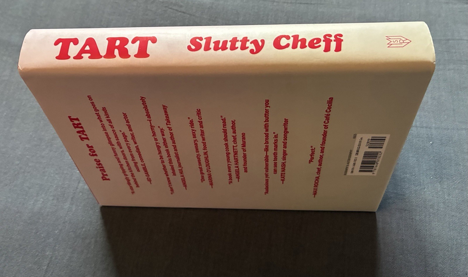 Tart Misadventures of an Anonymous Chef Slutty Chef hc Book 2025 VERY GOOD