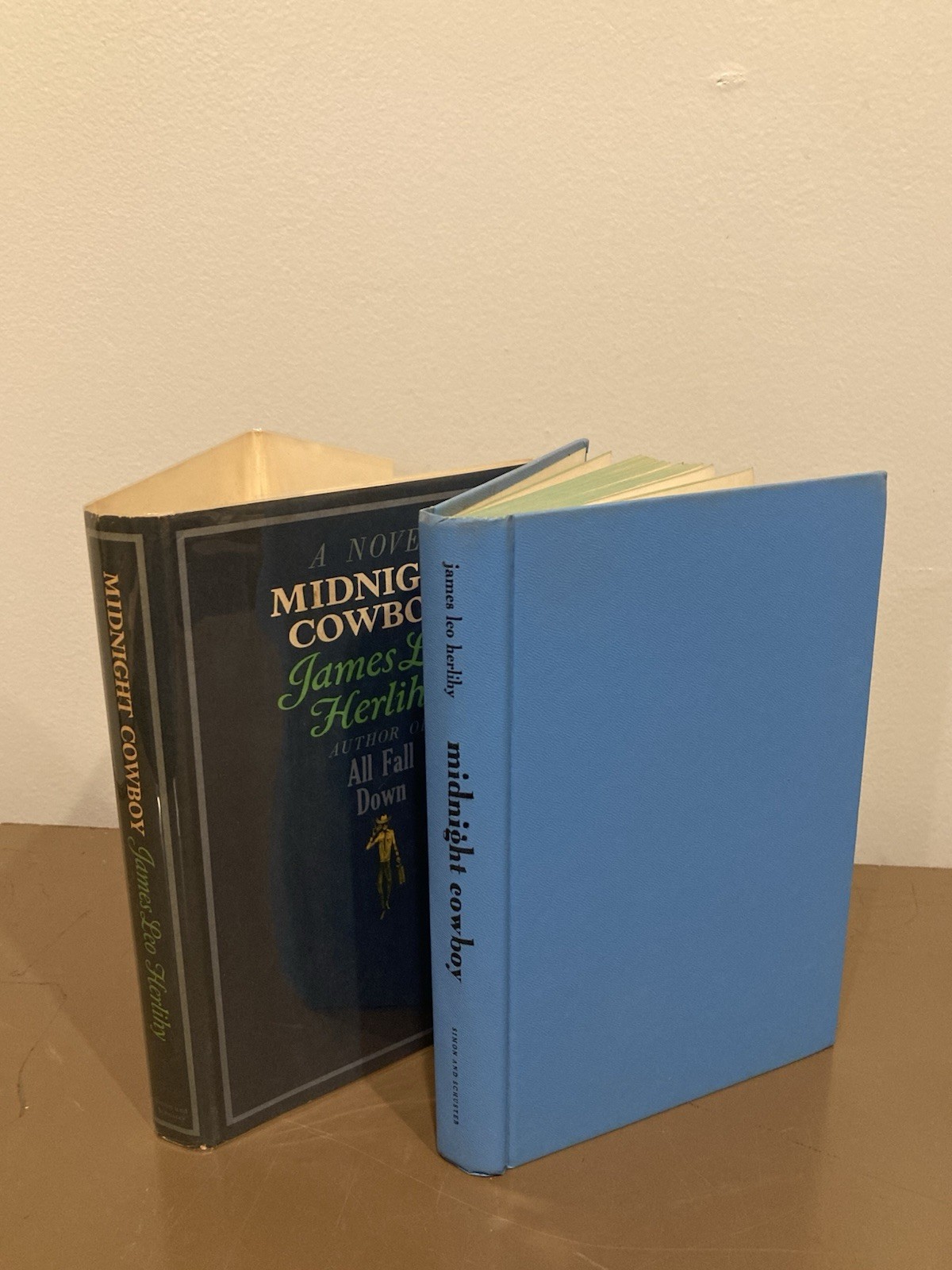 Midnight Cowboy- James Leo Herlihy – 1965 HC DJ Simon And Schuster