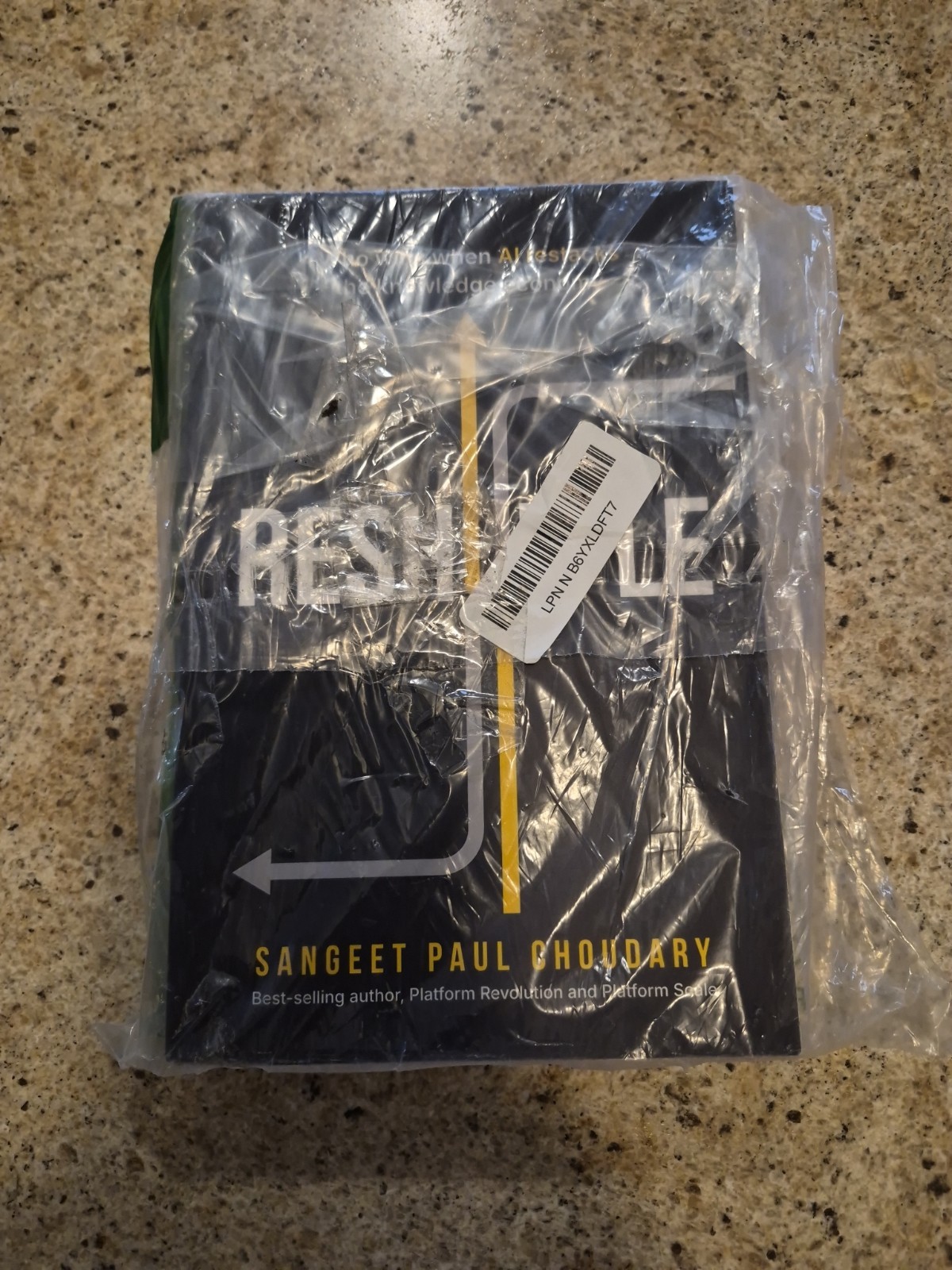 RESHUFFLE: When AI Restacks Knowledge Economy Softcover Book Choudary Technology