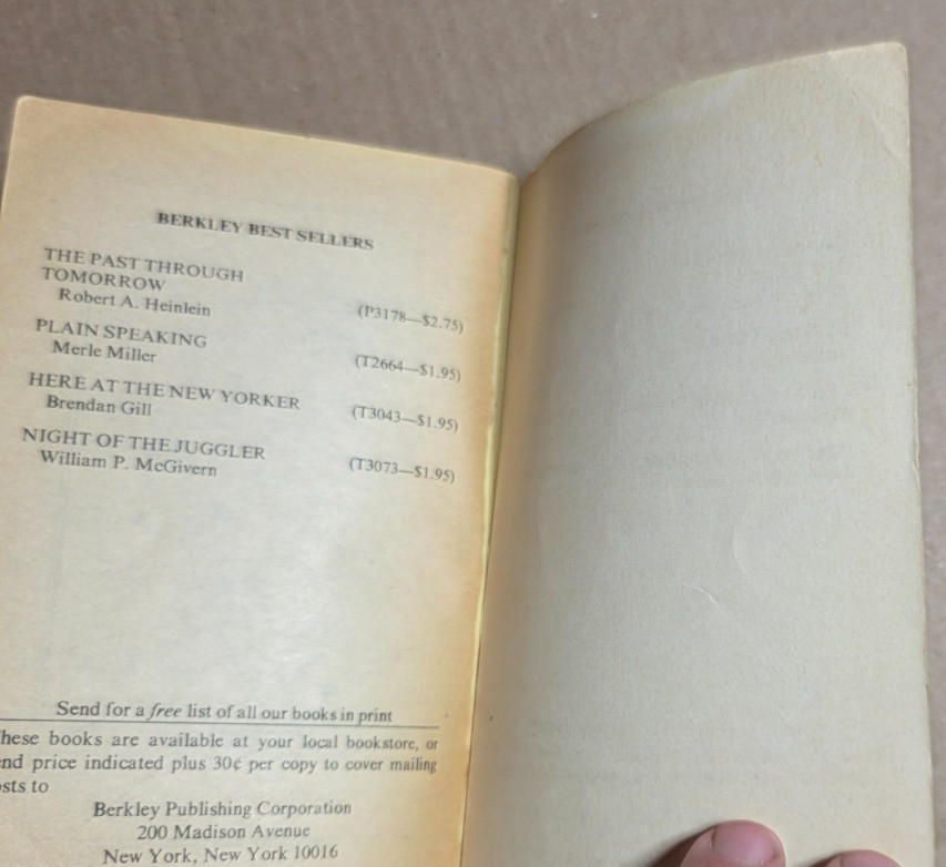 Dune by Frank Herbert paperback book Berkley 1975