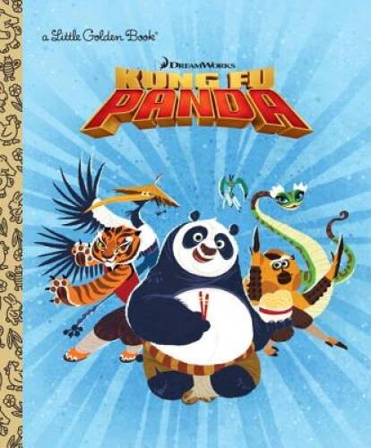 DreamWorks Kung Fu Panda (Little Golden Book) – Hardcover – GOOD