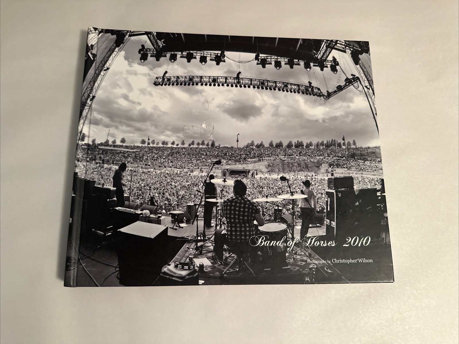 RARE Band Of Horses 2010 Tour Book Custom HC Blurb Christopher Wilson