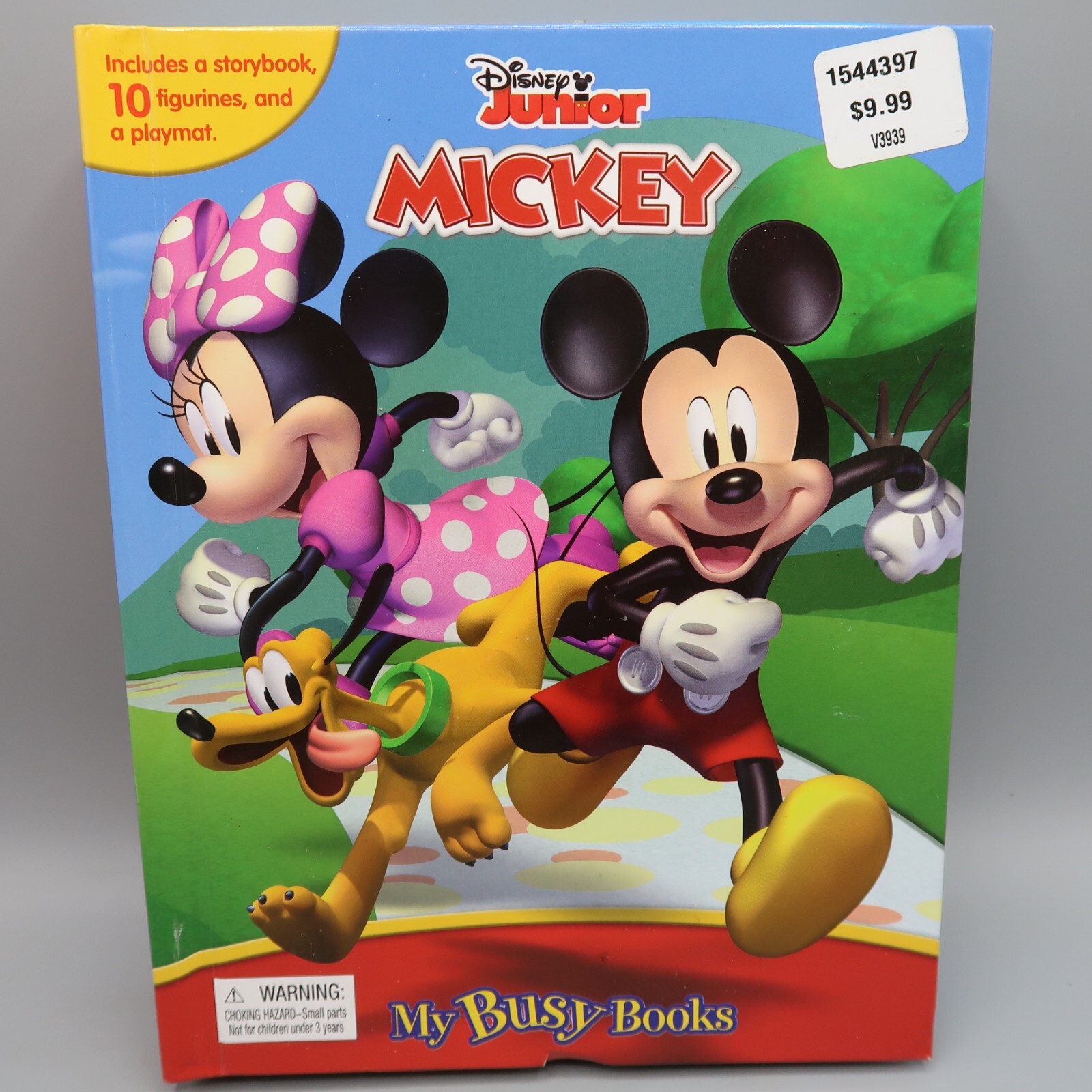 Disney Junior Mickey My Busy Book 10 Figurines and a Playmat
