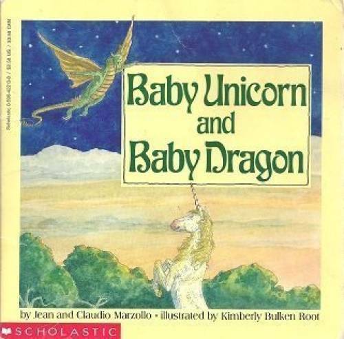 Baby Unicorn and Baby Dragon – Paperback By Marzollo, Jean – GOOD